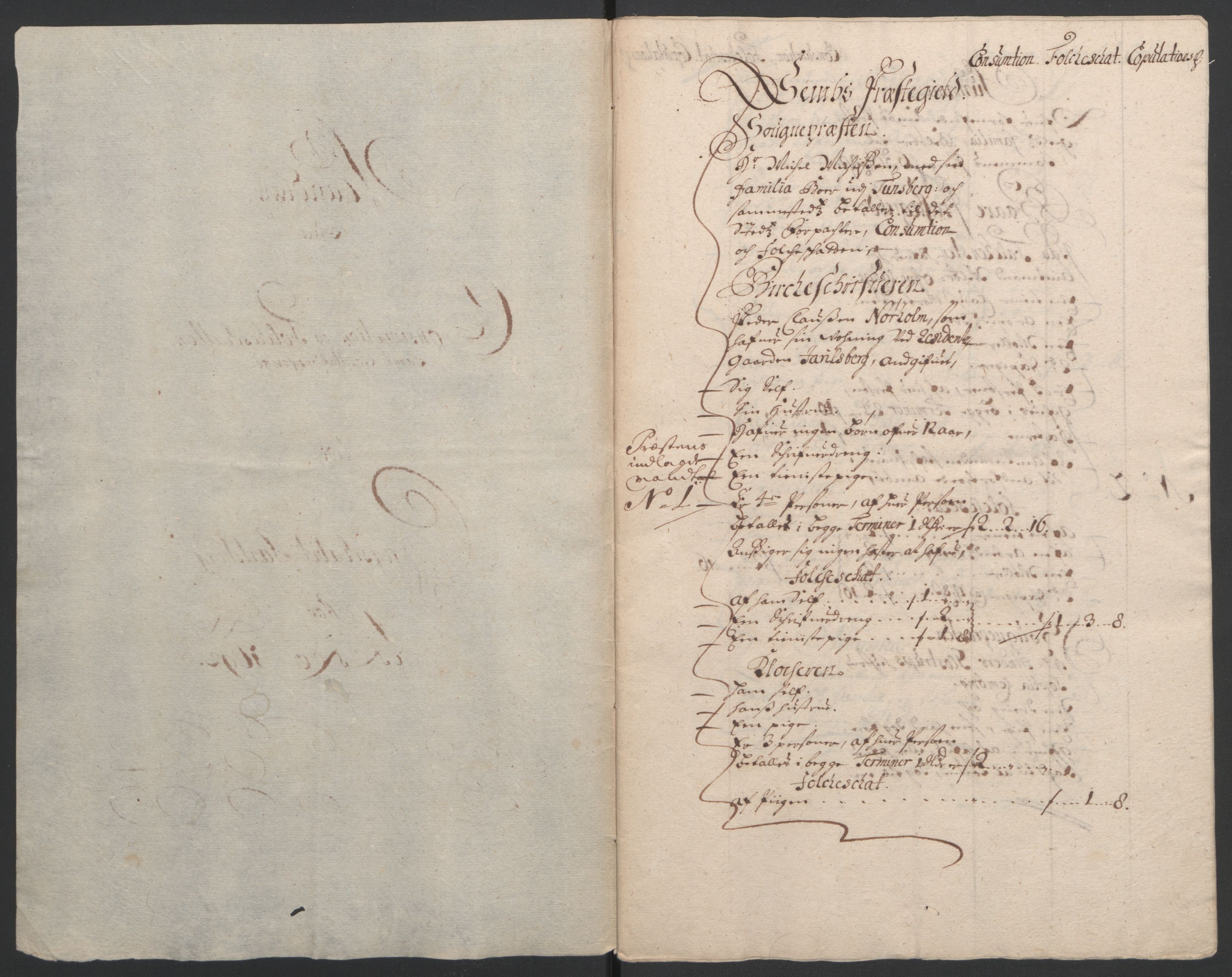 Rentekammeret inntil 1814, Reviderte regnskaper, Fogderegnskap, RA/EA-4092/R32/L1865: Fogderegnskap Jarlsberg grevskap, 1692, p. 229
