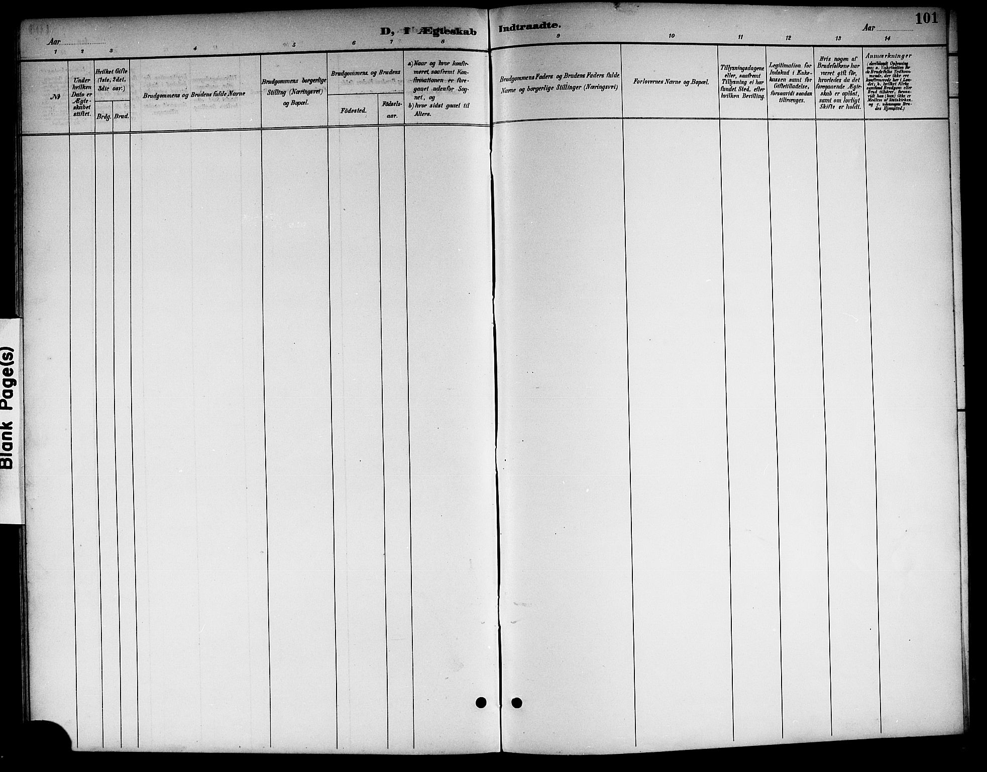 Kviteseid kirkebøker, AV/SAKO-A-276/G/Gc/L0001: Parish register (copy) no. III 1, 1893-1916, p. 101