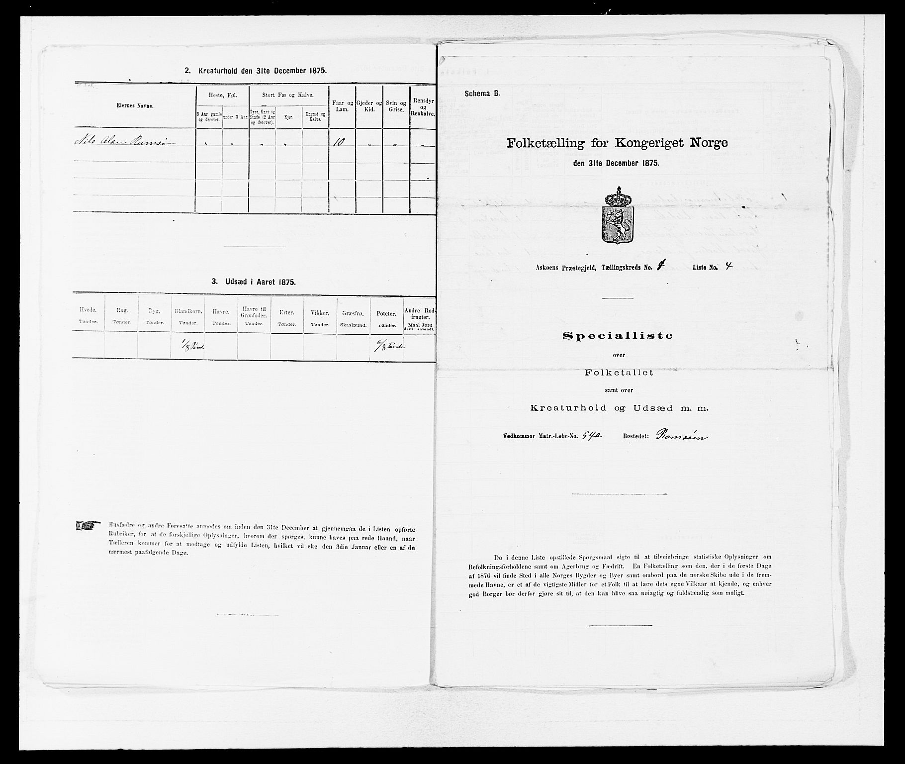 SAB, 1875 census for 1247P Askøy, 1875, p. 475