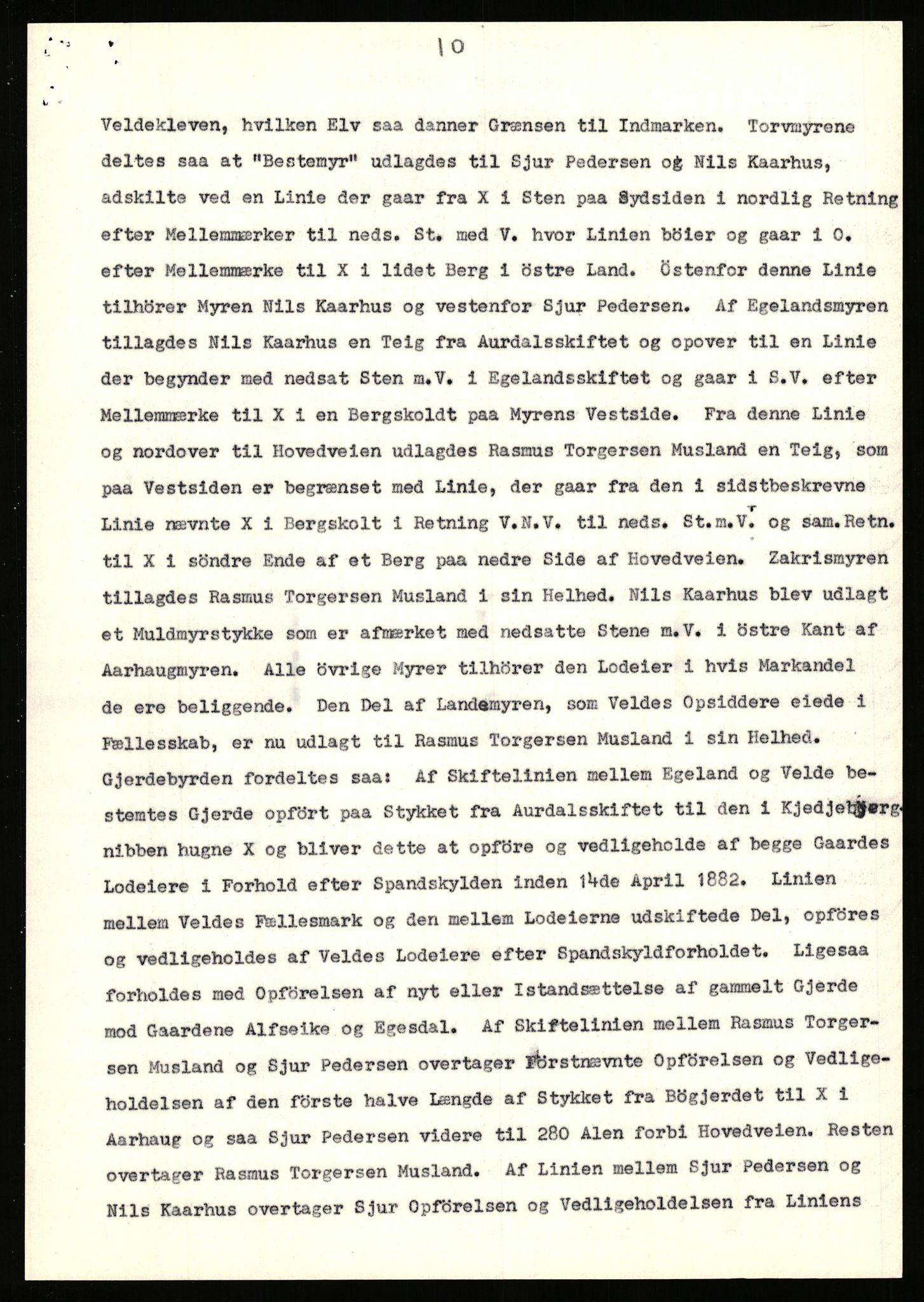 Statsarkivet i Stavanger, SAST/A-101971/03/Y/Yj/L0017: Avskrifter sortert etter gårdsnavn: Eigeland østre - Elve, 1750-1930, p. 296