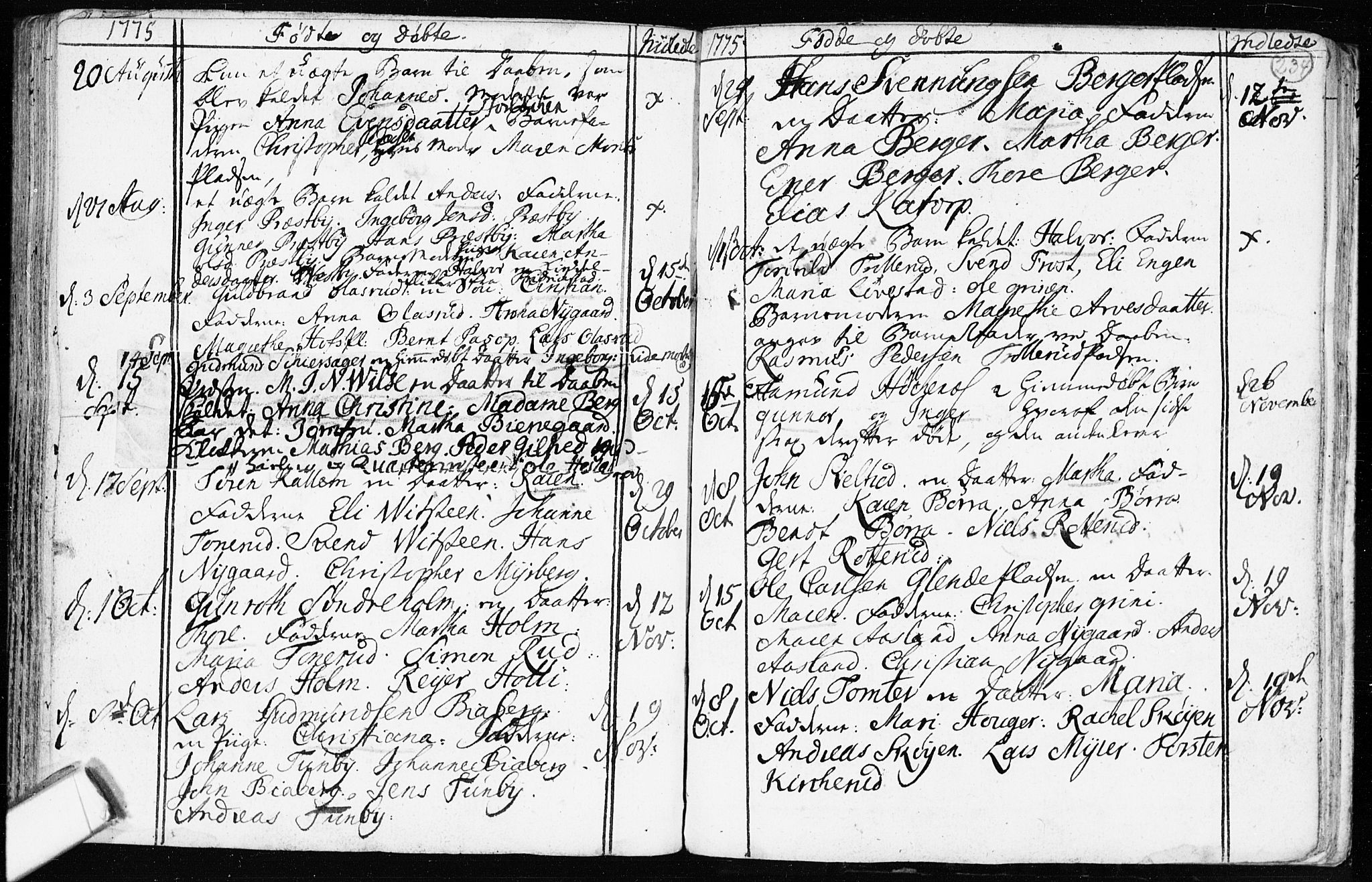 Spydeberg prestekontor Kirkebøker, AV/SAO-A-10924/F/Fa/L0002: Parish register (official) no. I 2, 1739-1780, p. 234