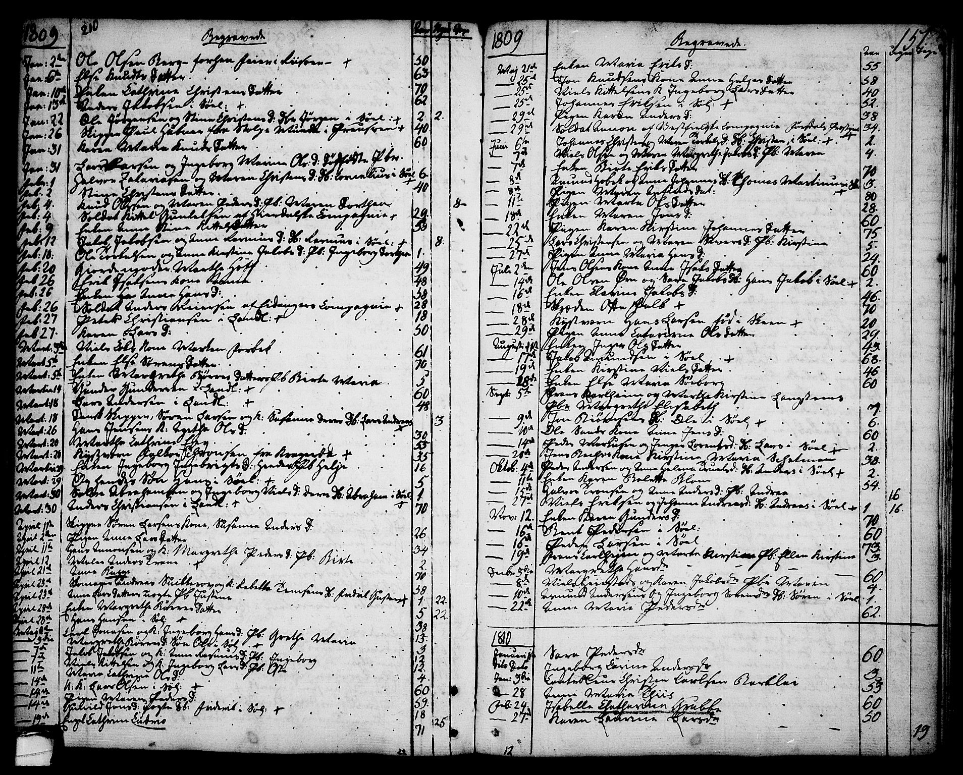 Brevik kirkebøker, SAKO/A-255/F/Fa/L0003: Parish register (official) no. 3, 1764-1814, p. 151