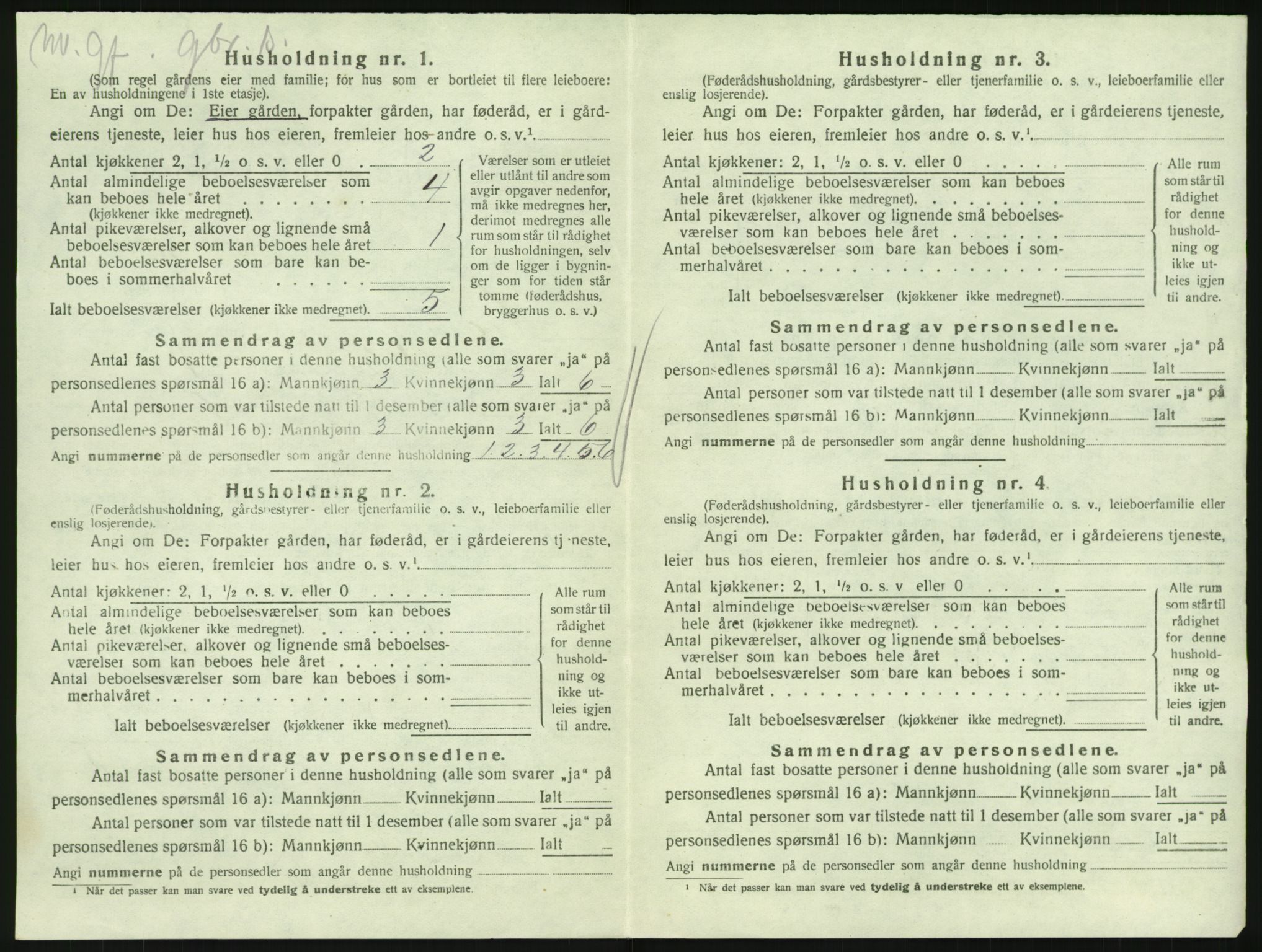 SAKO, 1920 census for Hedrum, 1920, p. 828