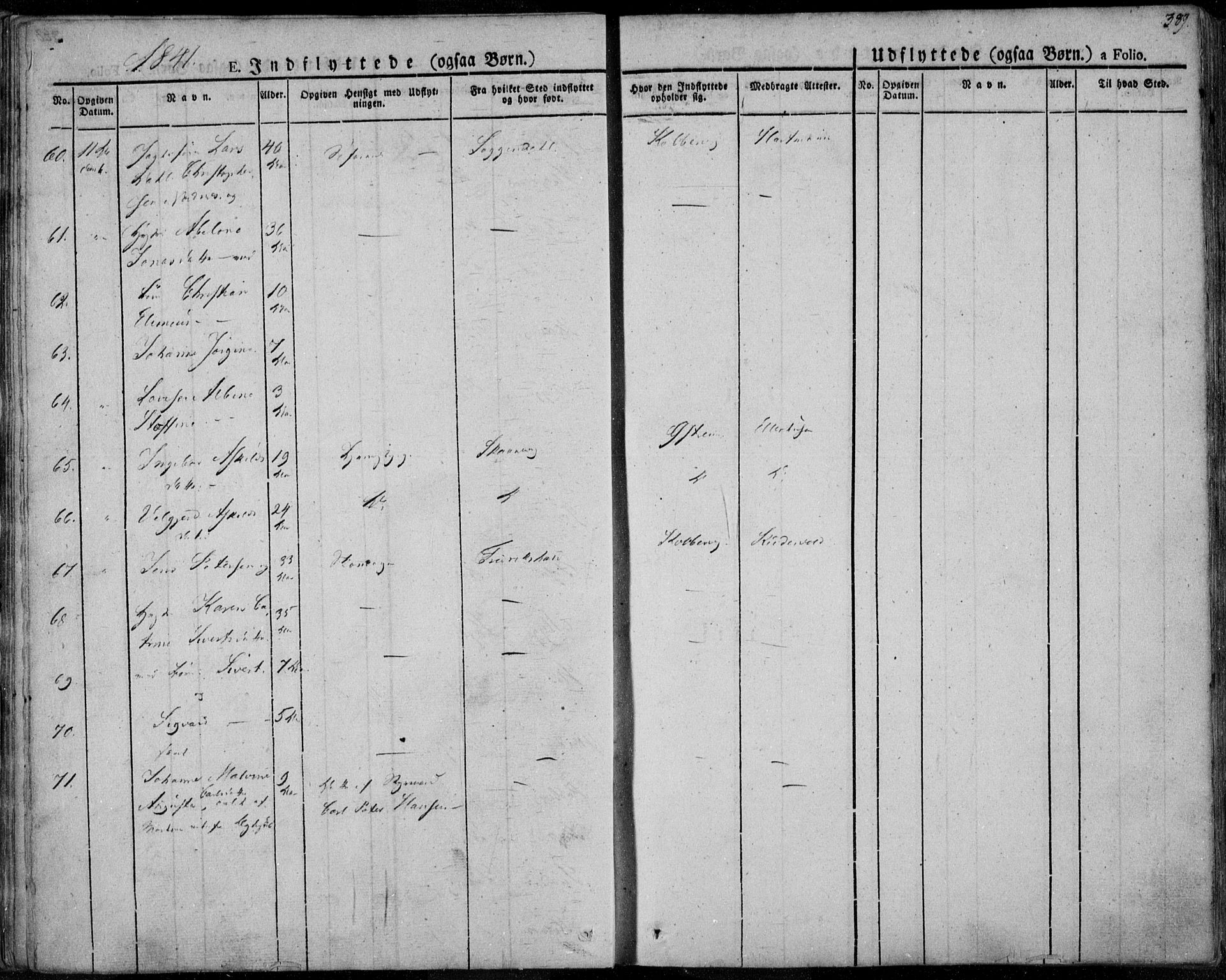 Avaldsnes sokneprestkontor, AV/SAST-A -101851/H/Ha/Haa/L0005: Parish register (official) no. A 5.2, 1825-1841, p. 389