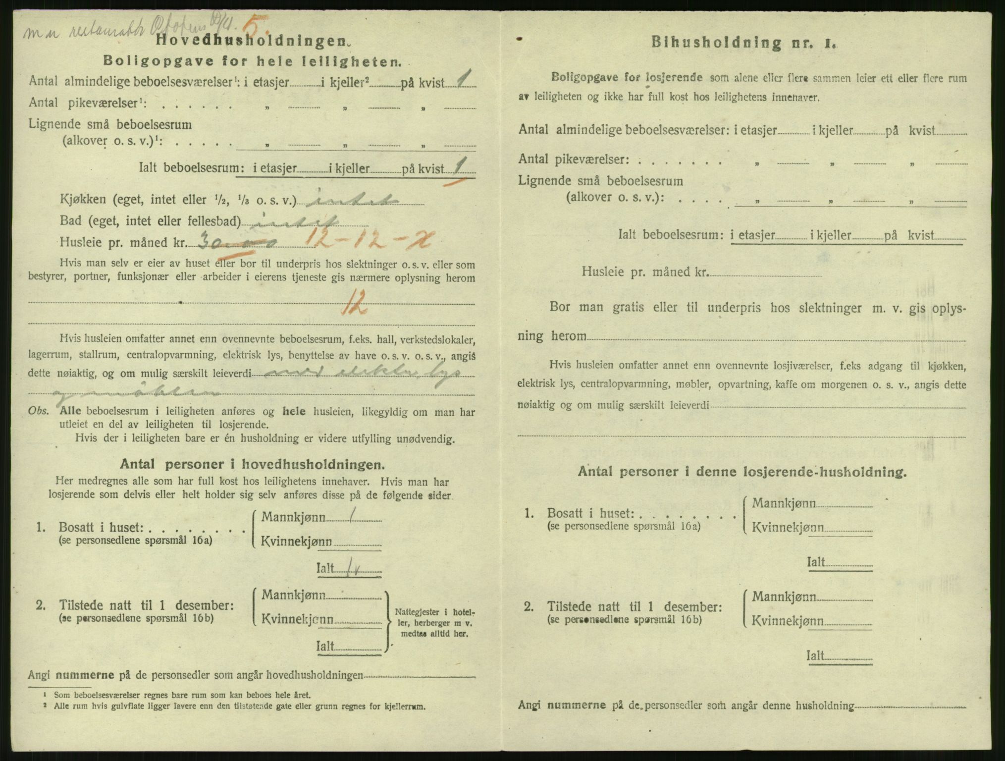 SAT, 1920 census for Narvik, 1920, p. 3983