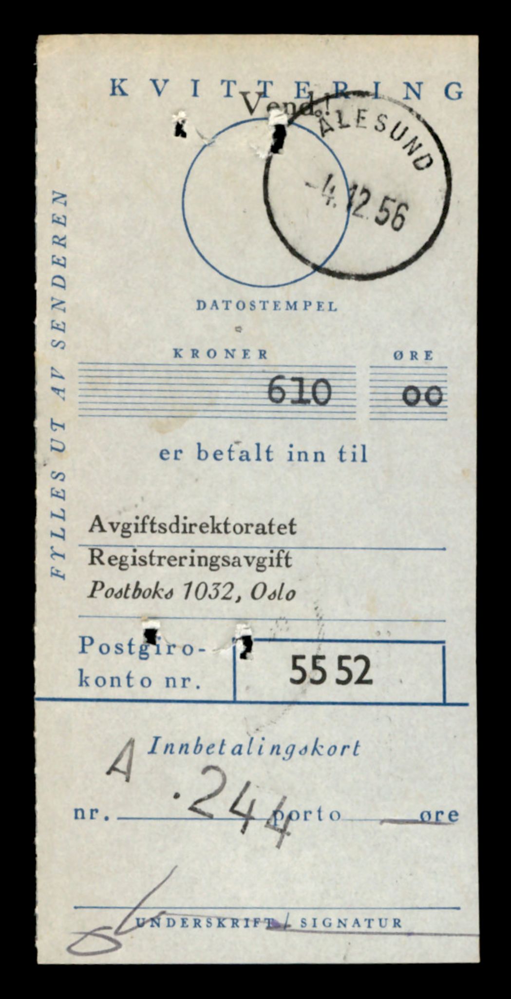Møre og Romsdal vegkontor - Ålesund trafikkstasjon, AV/SAT-A-4099/F/Fe/L0049: Registreringskort for kjøretøy T 14864 - T 18613, 1927-1998, p. 3043