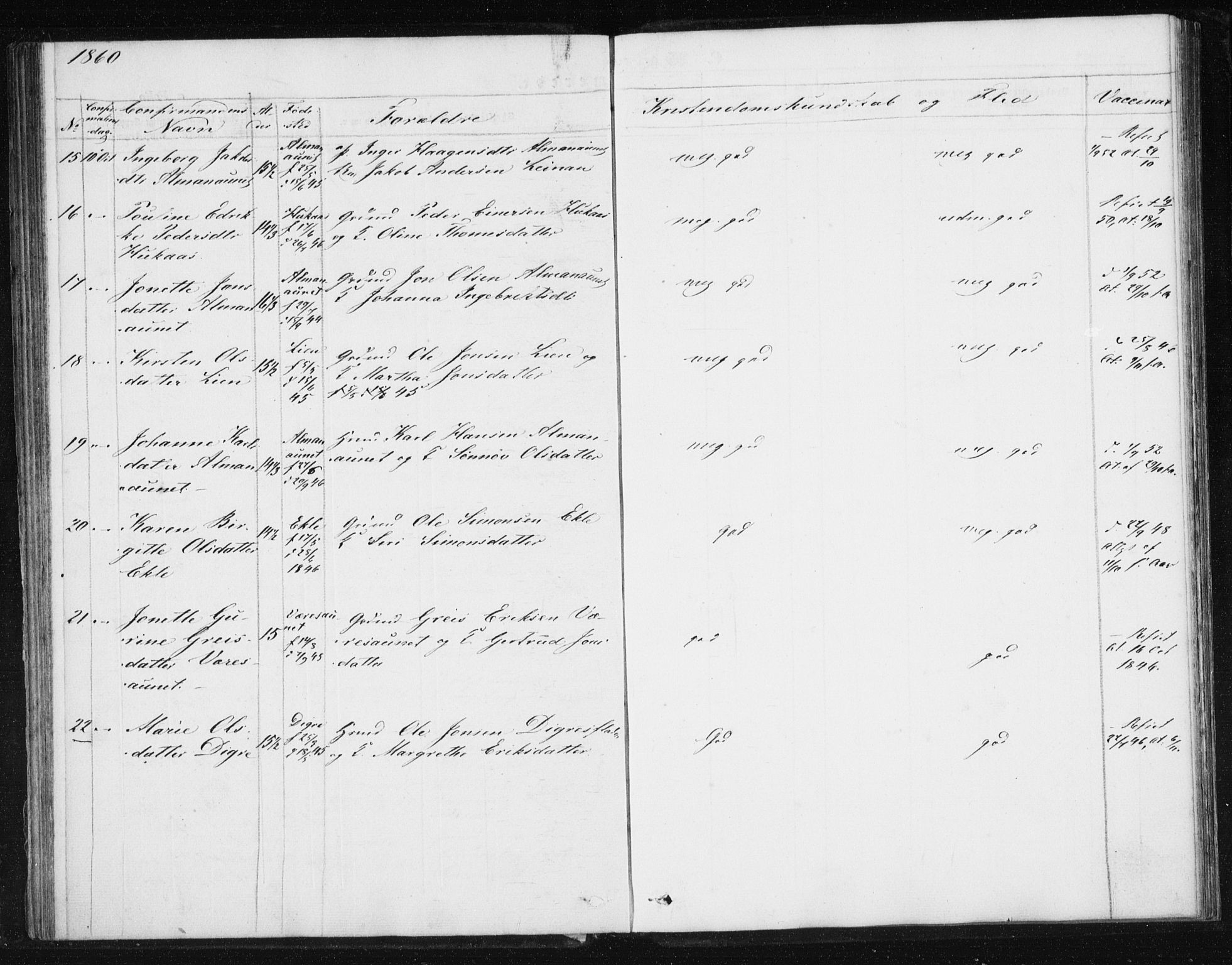 Ministerialprotokoller, klokkerbøker og fødselsregistre - Sør-Trøndelag, AV/SAT-A-1456/608/L0332: Parish register (official) no. 608A01, 1848-1861