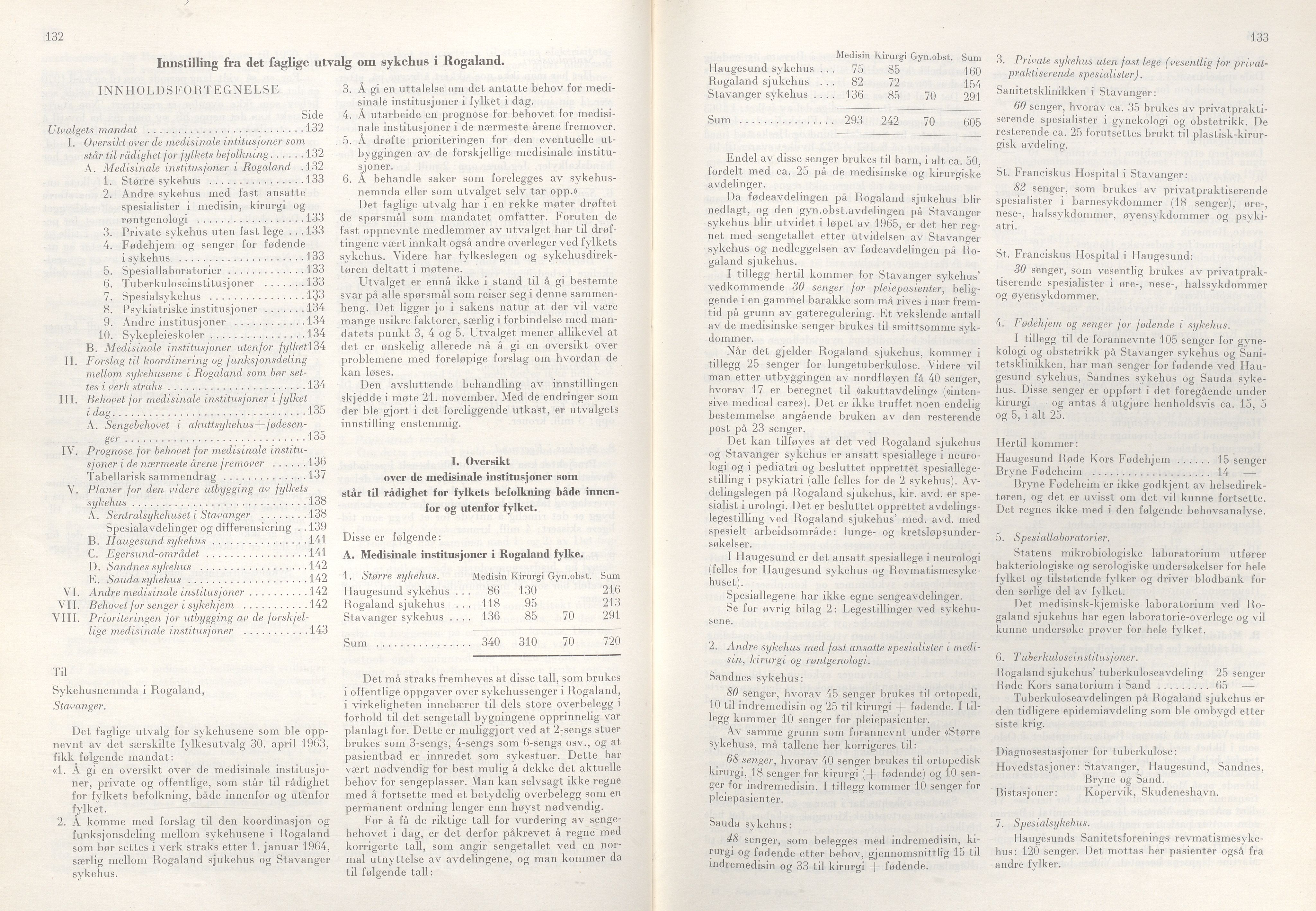 Rogaland fylkeskommune - Fylkesrådmannen , IKAR/A-900/A/Aa/Aaa/L0085: Møtebok , 1965, p. 132-133