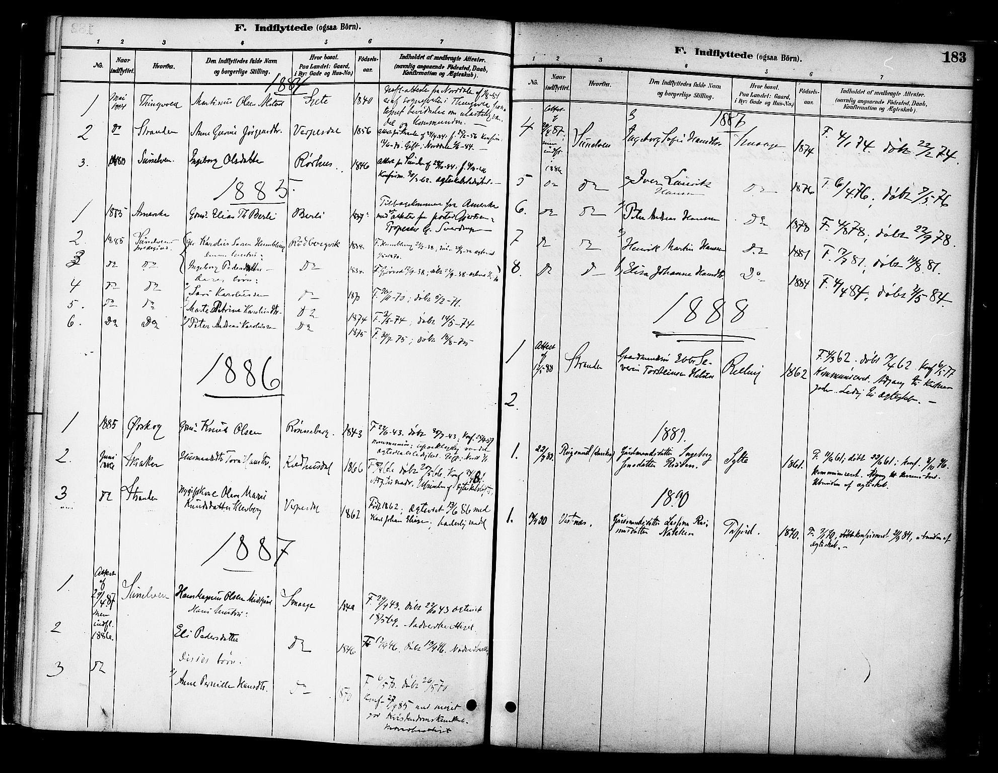 Ministerialprotokoller, klokkerbøker og fødselsregistre - Møre og Romsdal, SAT/A-1454/519/L0255: Parish register (official) no. 519A14, 1884-1908, p. 183
