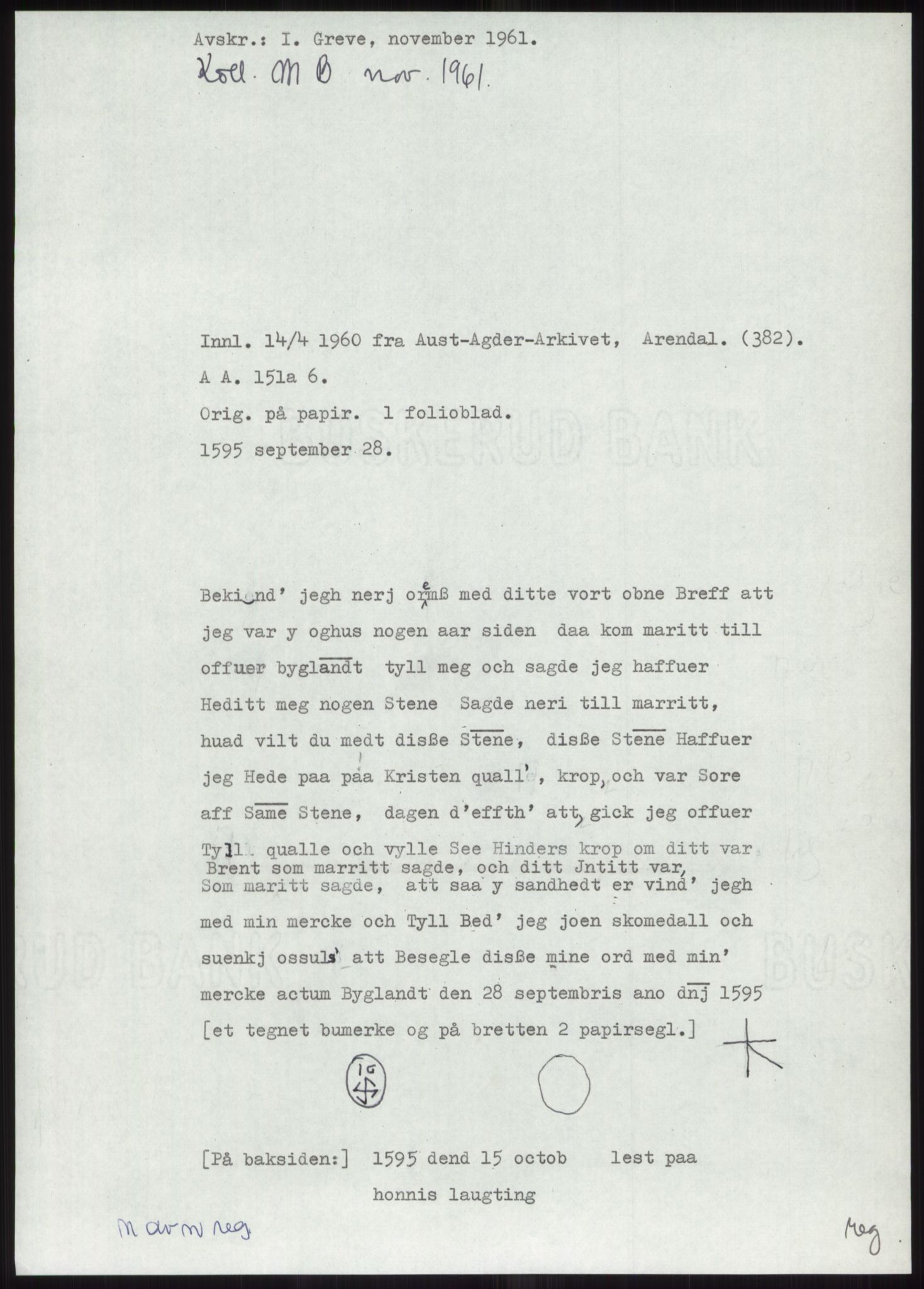 Samlinger til kildeutgivelse, Diplomavskriftsamlingen, RA/EA-4053/H/Ha, p. 1242