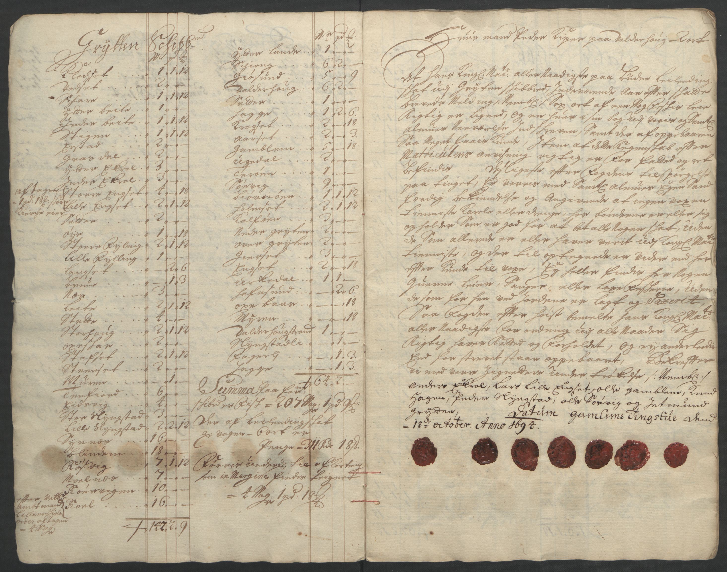 Rentekammeret inntil 1814, Reviderte regnskaper, Fogderegnskap, AV/RA-EA-4092/R54/L3555: Fogderegnskap Sunnmøre, 1694-1695, p. 19