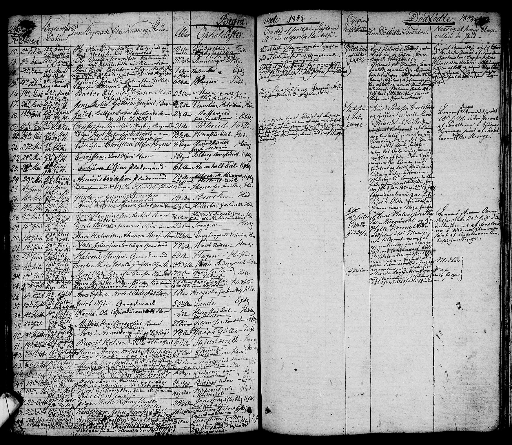 Sandsvær kirkebøker, SAKO/A-244/G/Ga/L0004: Parish register (copy) no. I 4, 1840-1856, p. 246