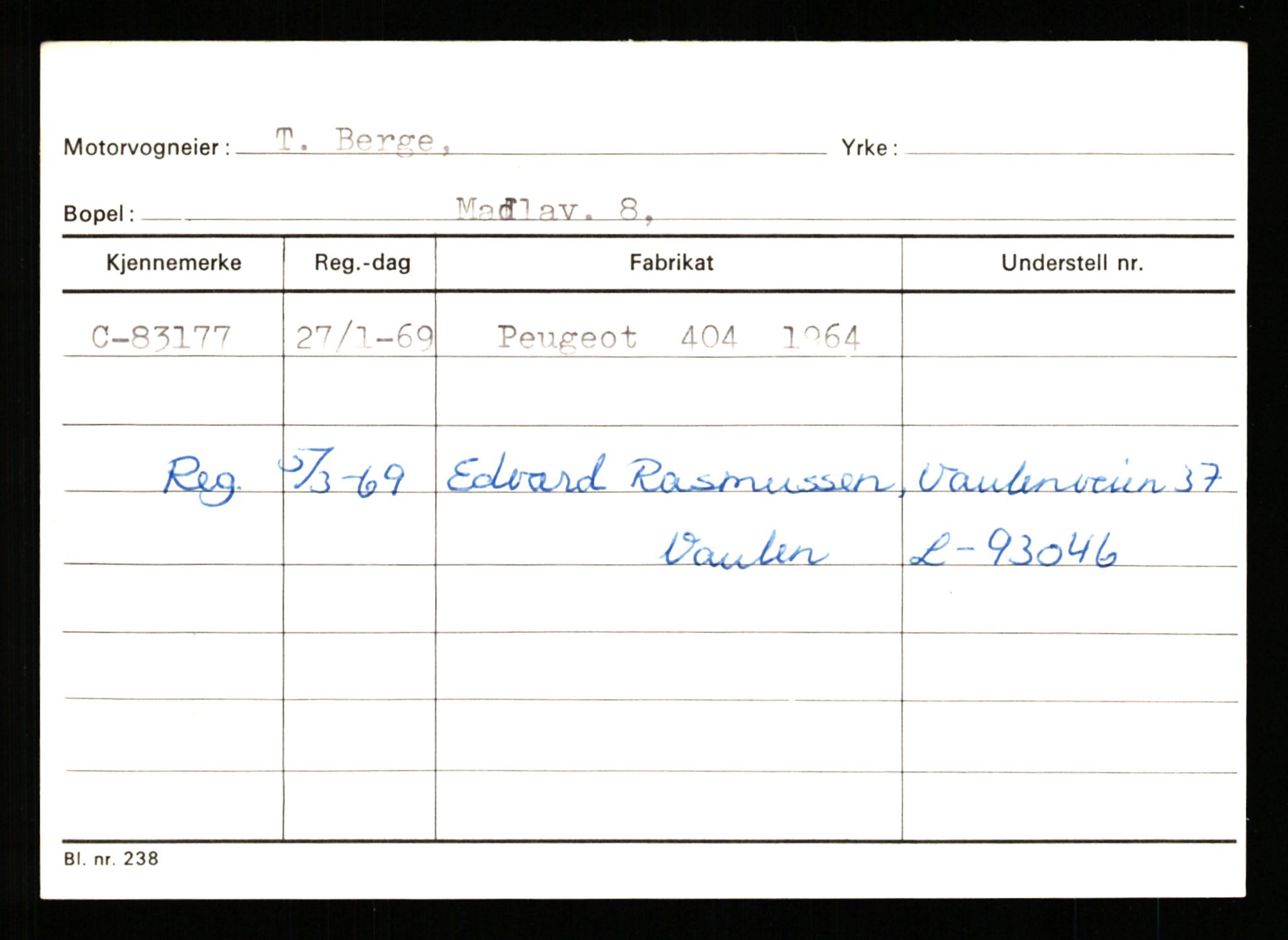 Stavanger trafikkstasjon, AV/SAST-A-101942/0/G/L0008: Registreringsnummer: 67519 - 84533, 1930-1971, p. 2930