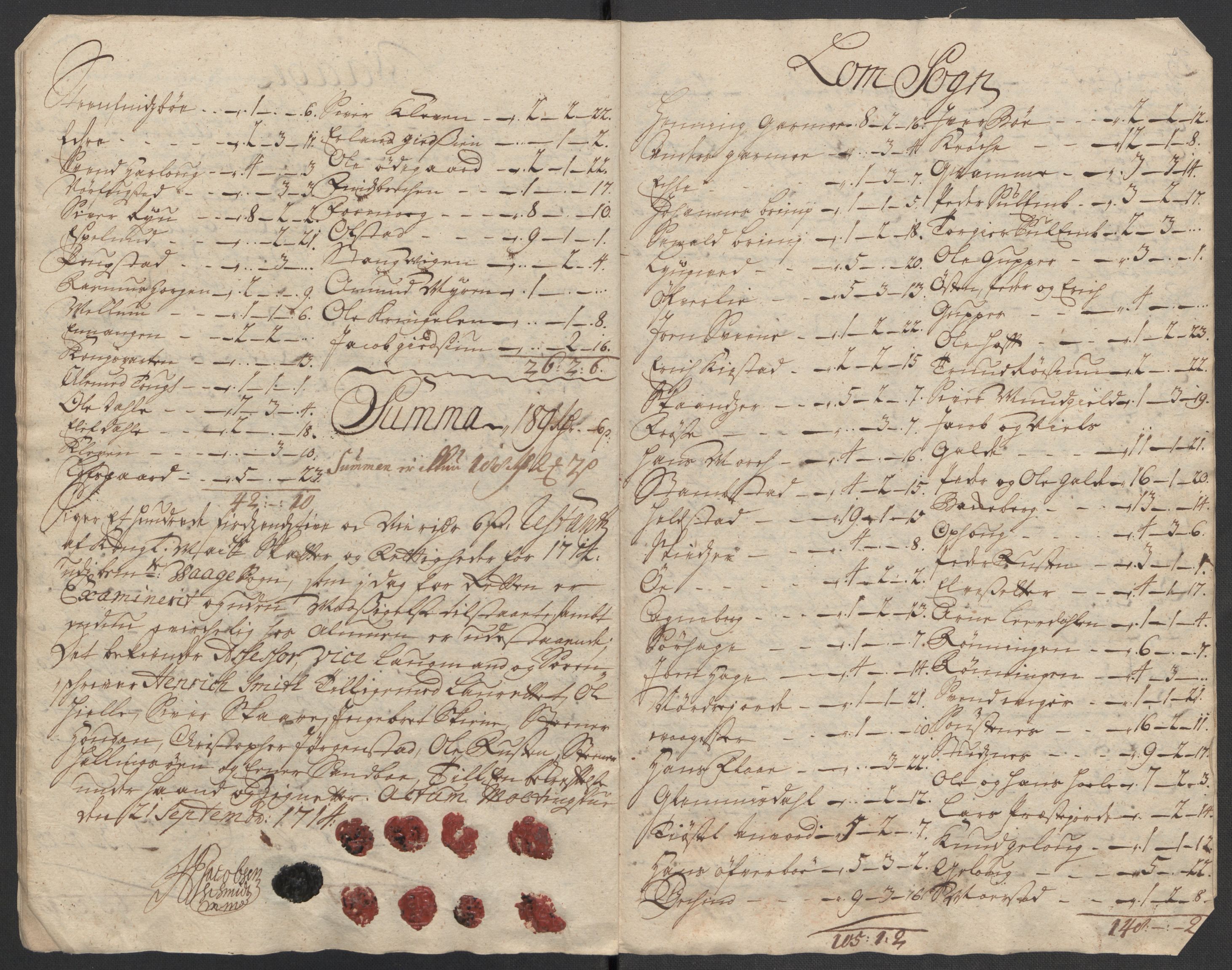 Rentekammeret inntil 1814, Reviderte regnskaper, Fogderegnskap, AV/RA-EA-4092/R17/L1183: Fogderegnskap Gudbrandsdal, 1714, p. 233