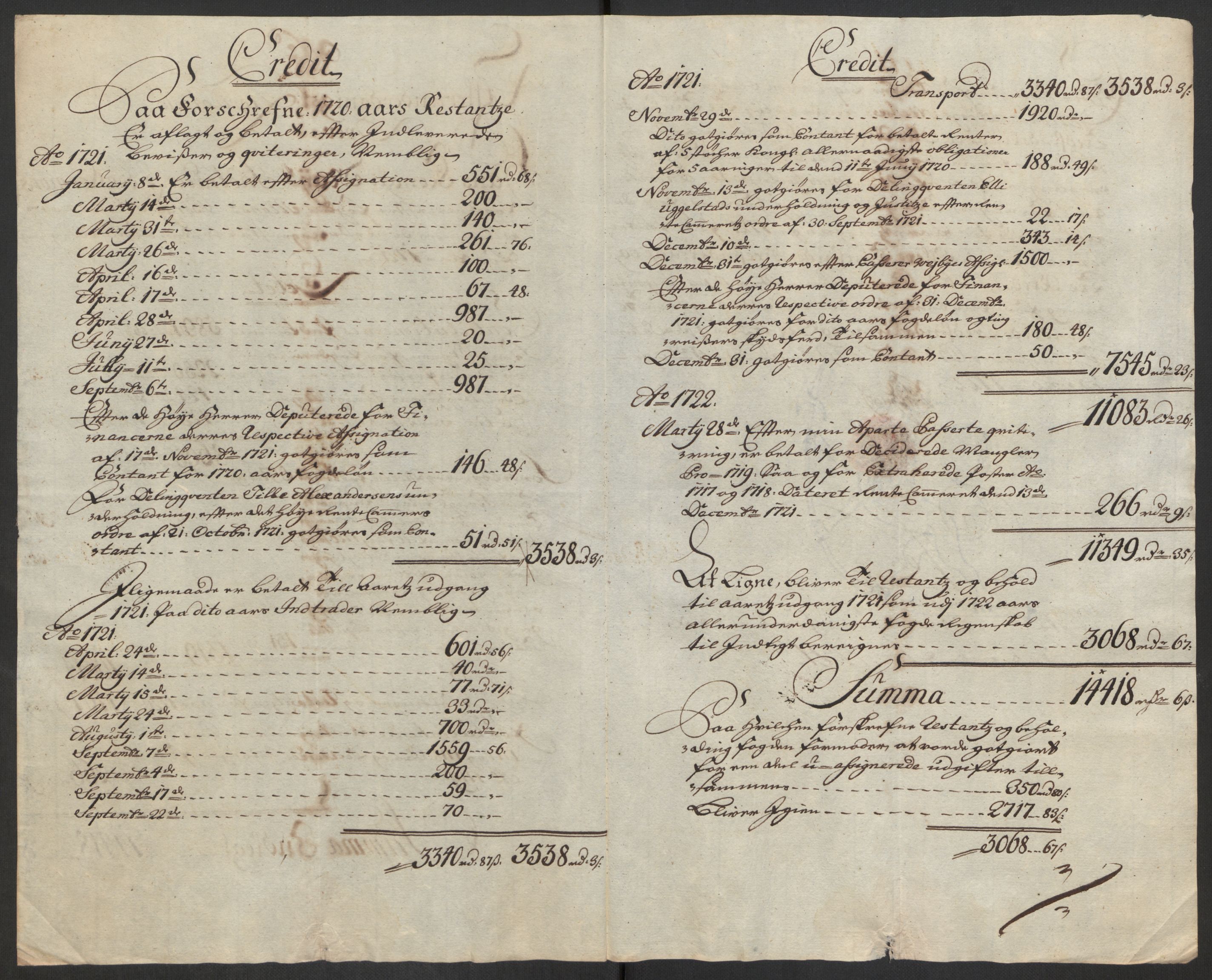 Rentekammeret inntil 1814, Reviderte regnskaper, Fogderegnskap, RA/EA-4092/R56/L3754: Fogderegnskap Nordmøre, 1721, p. 382