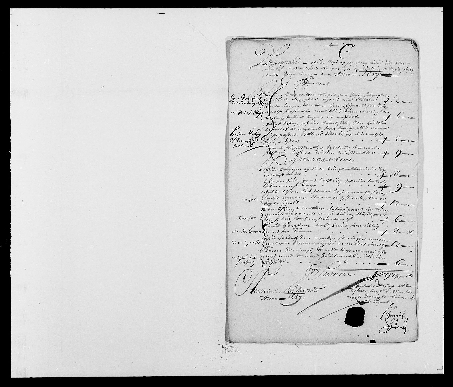 Rentekammeret inntil 1814, Reviderte regnskaper, Fogderegnskap, AV/RA-EA-4092/R21/L1447: Fogderegnskap Ringerike og Hallingdal, 1687-1689, p. 300