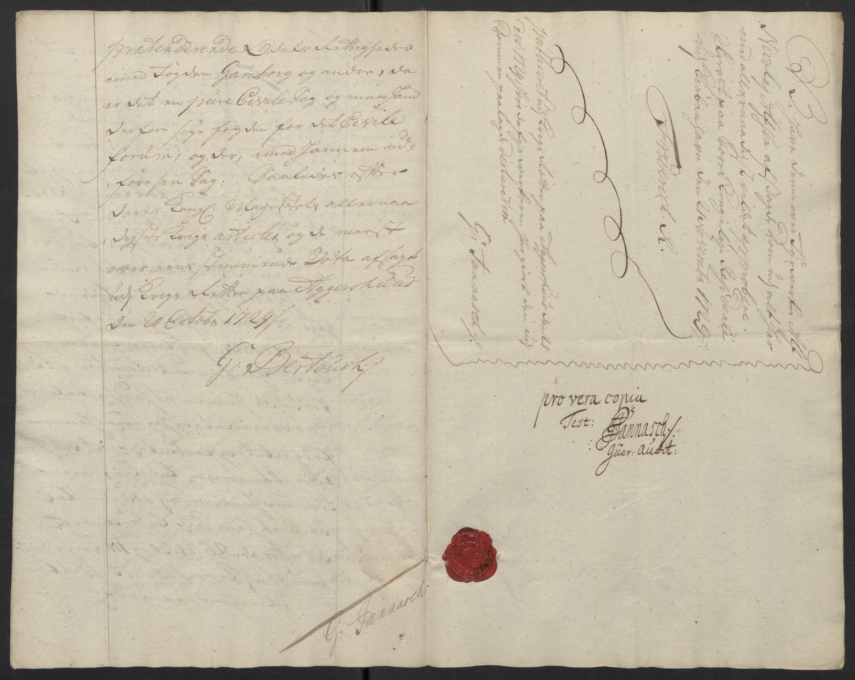 Stattholderembetet 1572-1771, AV/RA-EA-2870/Ef/L0106: Brev fra embetsmenn og andre, 1730-1732, p. 20