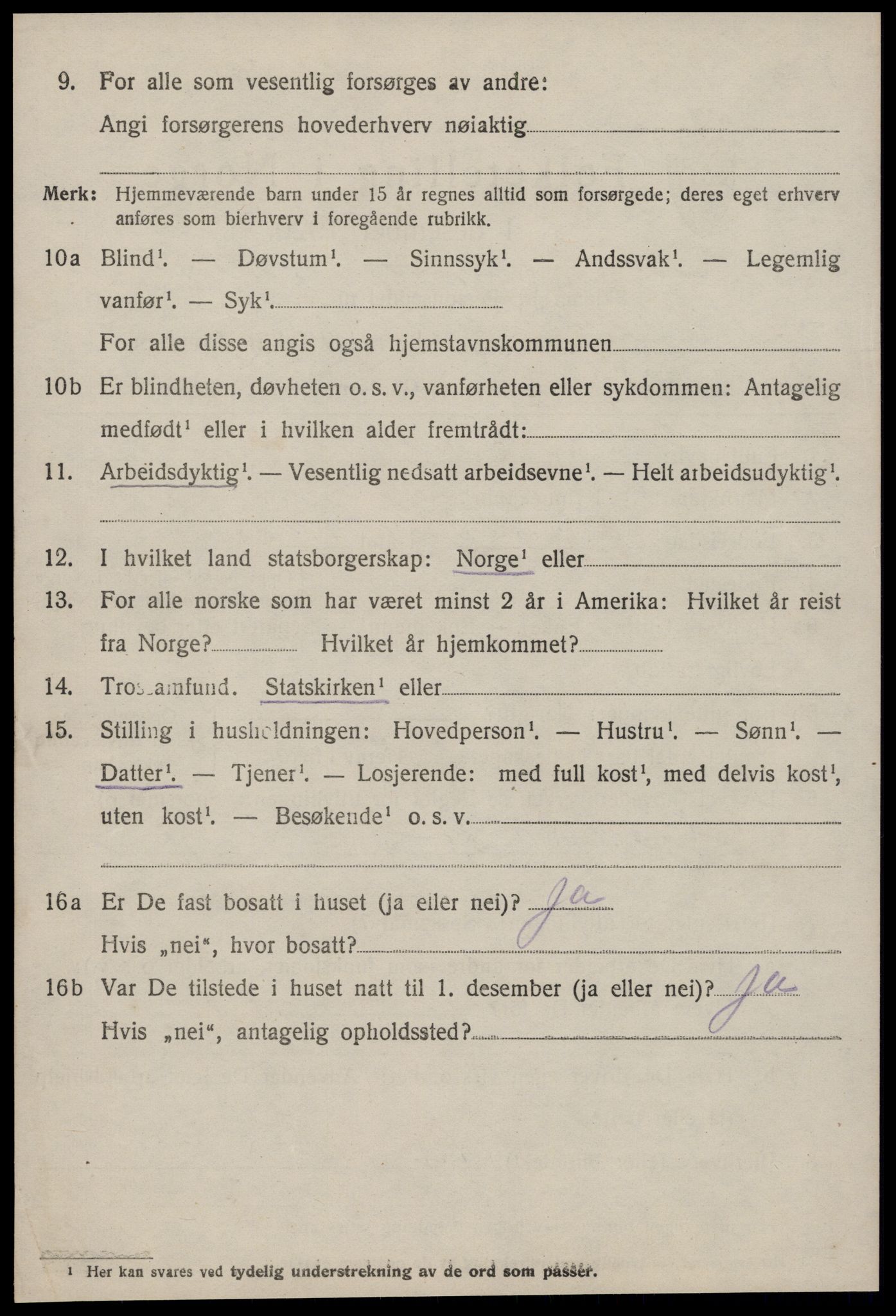 SAT, 1920 census for Aukra, 1920, p. 3280