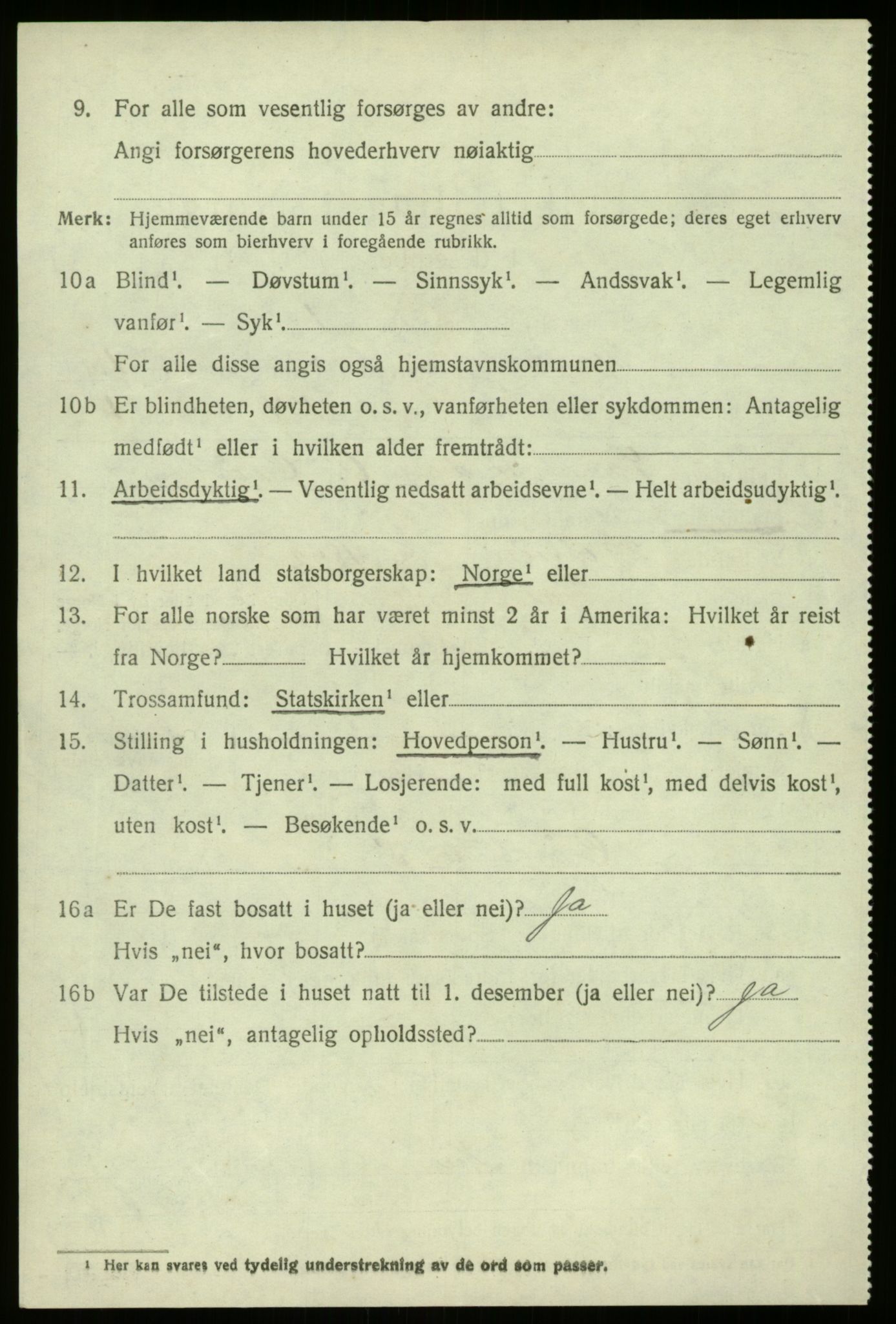 SAB, 1920 census for Fjaler, 1920, p. 8882