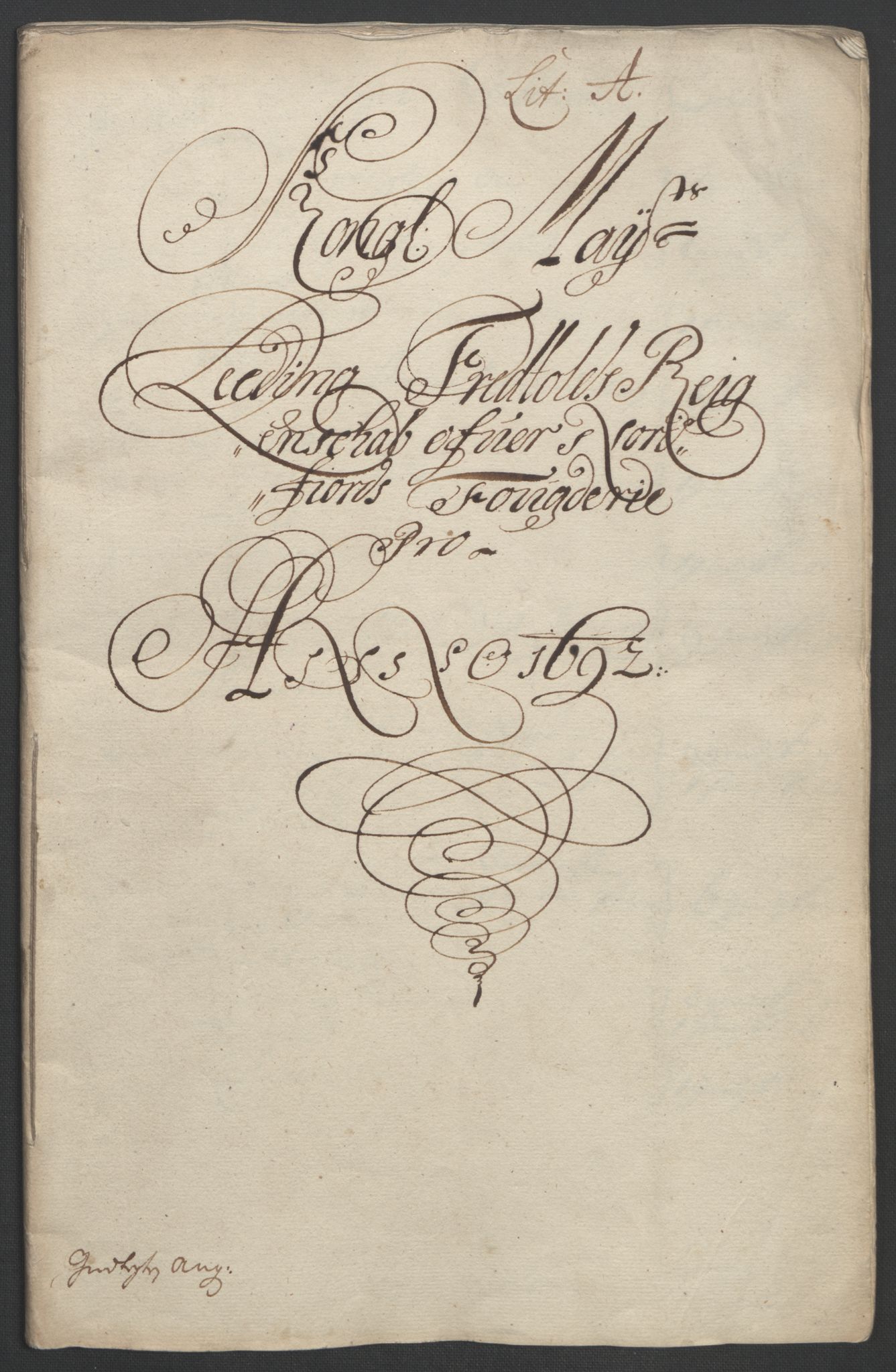 Rentekammeret inntil 1814, Reviderte regnskaper, Fogderegnskap, RA/EA-4092/R53/L3420: Fogderegnskap Sunn- og Nordfjord, 1691-1692, p. 290