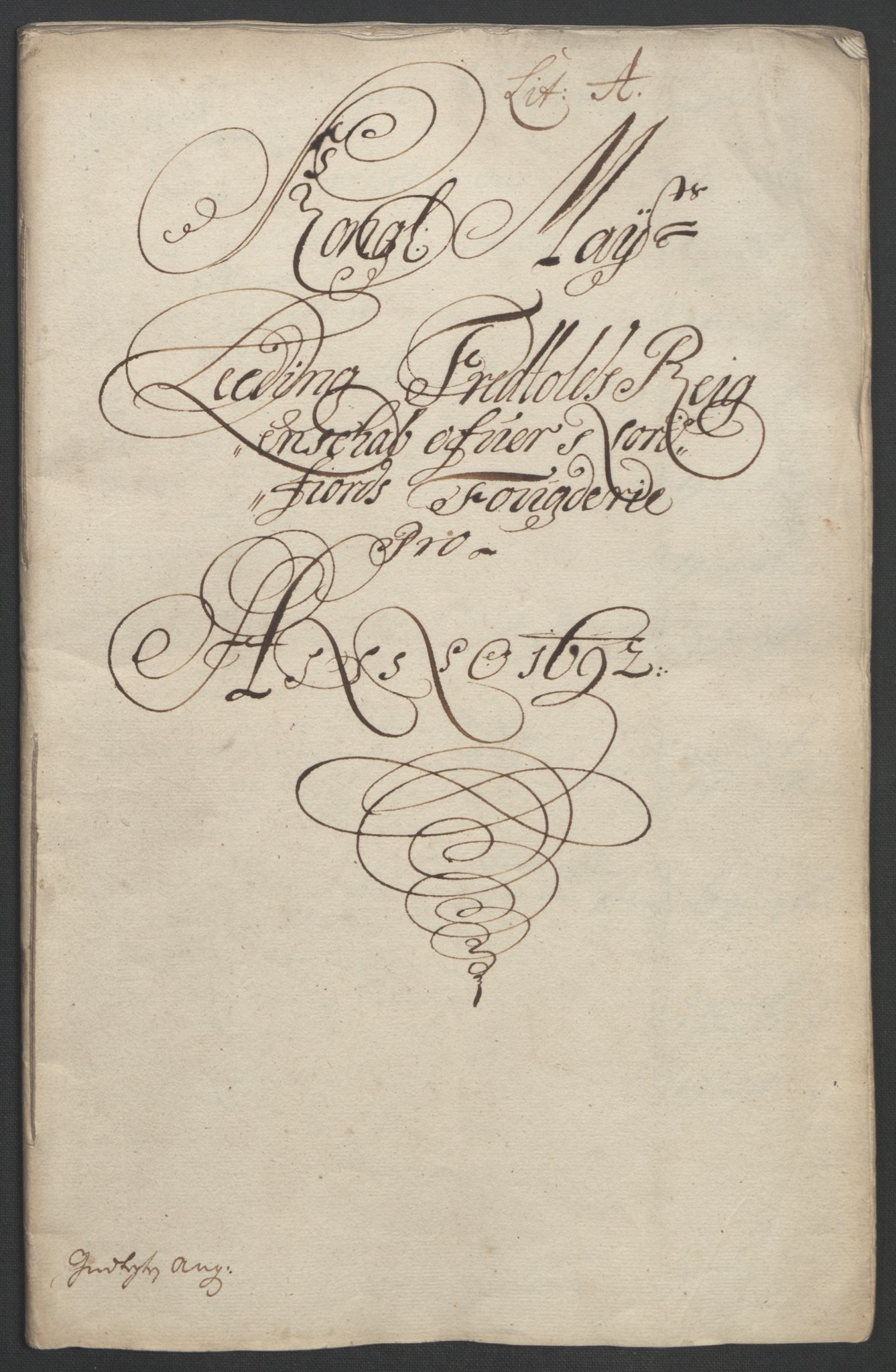 Rentekammeret inntil 1814, Reviderte regnskaper, Fogderegnskap, AV/RA-EA-4092/R53/L3420: Fogderegnskap Sunn- og Nordfjord, 1691-1692, p. 290