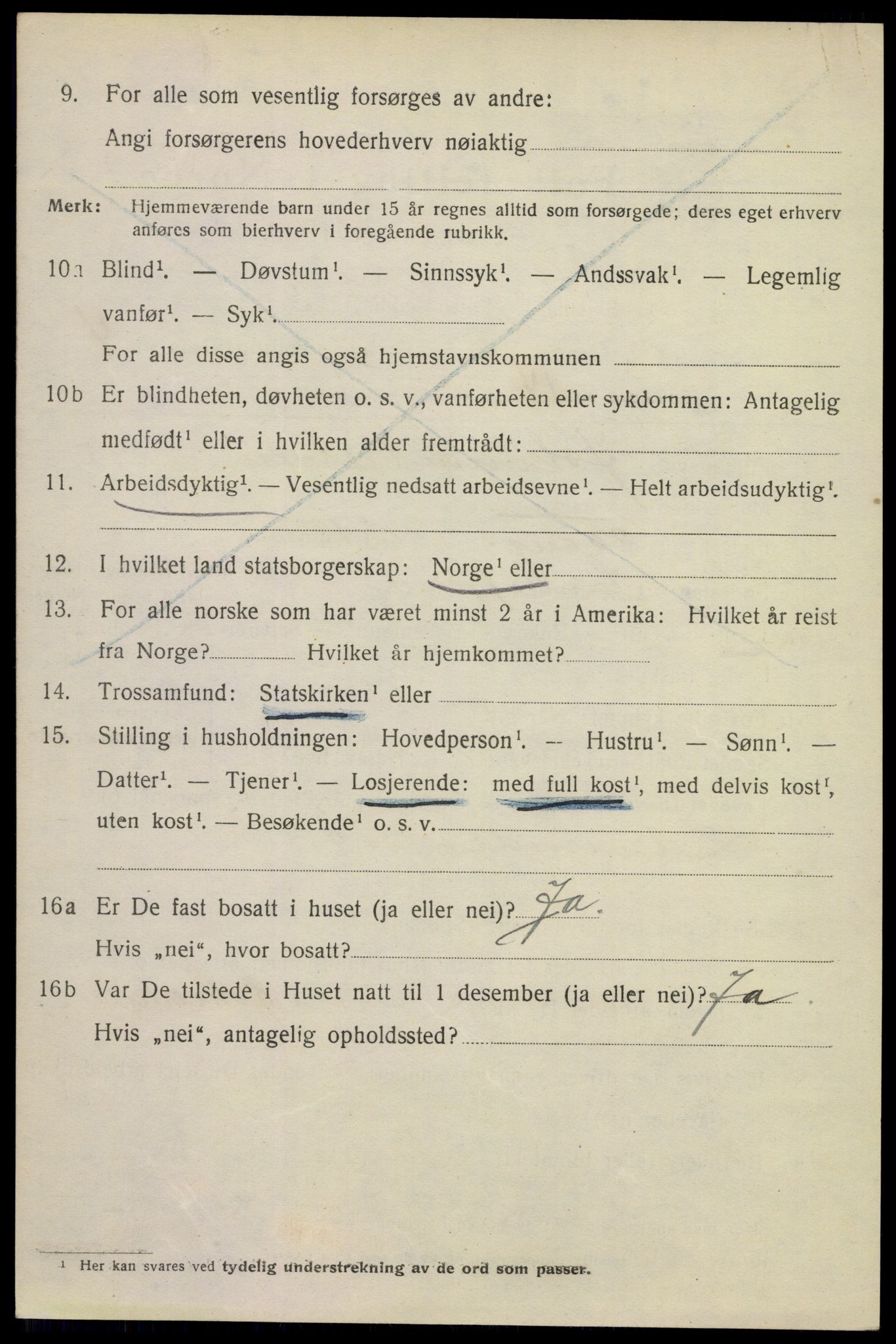 SAKO, 1920 census for Larvik, 1920, p. 13661