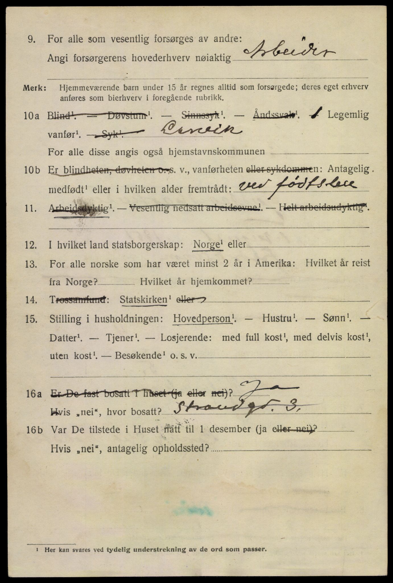 SAKO, 1920 census for Larvik, 1920, p. 26677