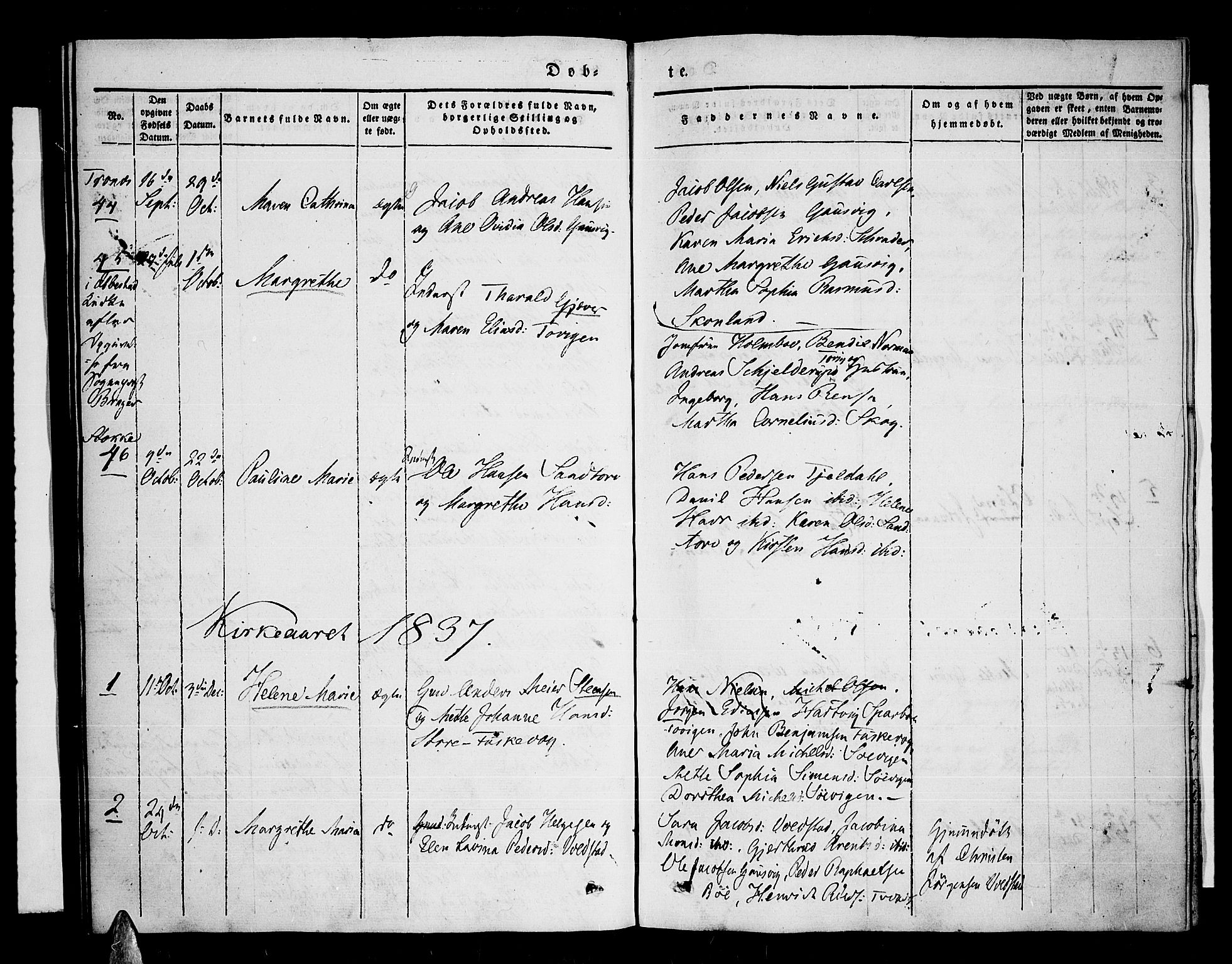Trondenes sokneprestkontor, AV/SATØ-S-1319/H/Ha/L0008kirke: Parish register (official) no. 8, 1835-1840