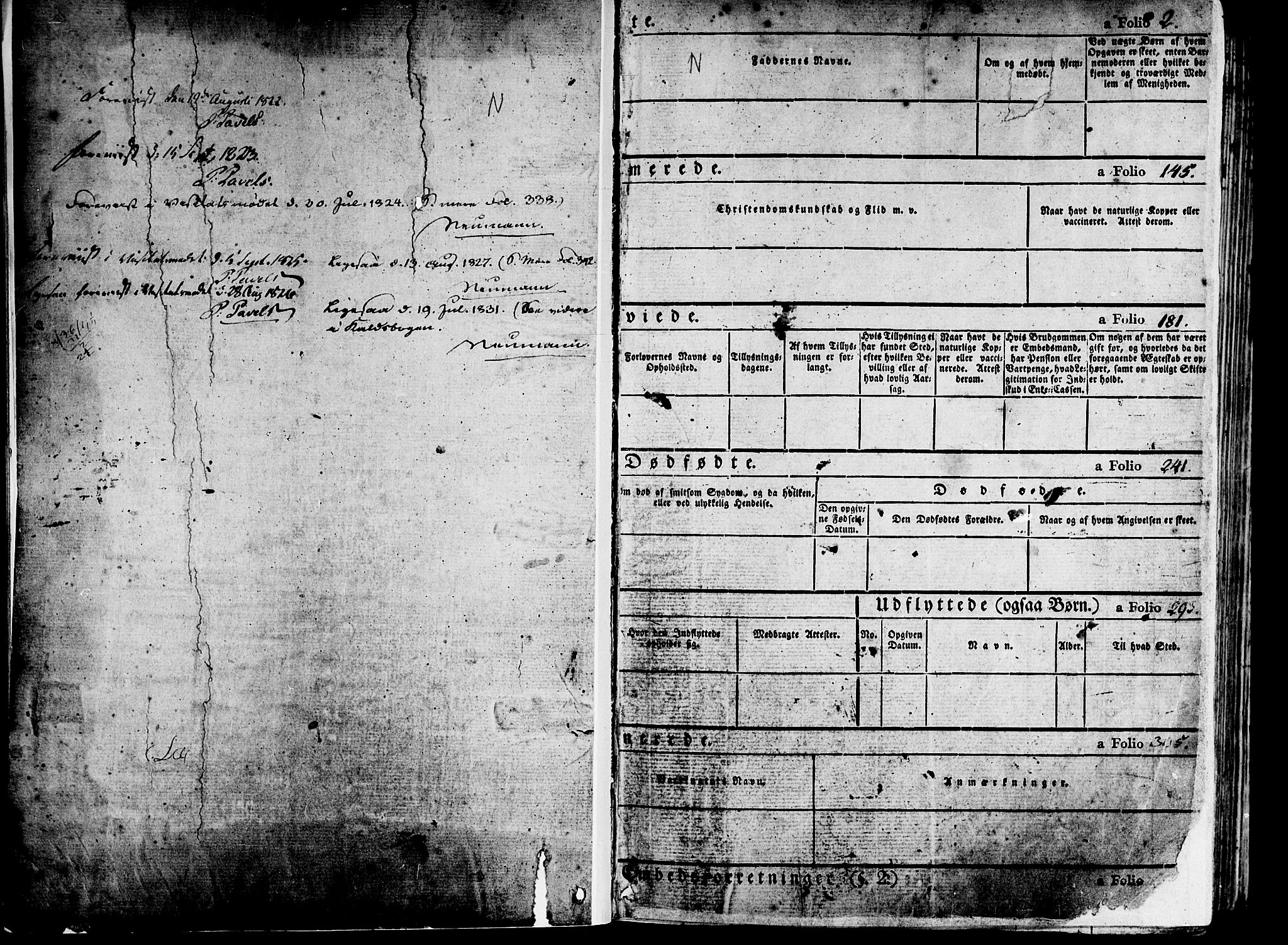 Innvik sokneprestembete, SAB/A-80501: Parish register (official) no. A 3, 1820-1832