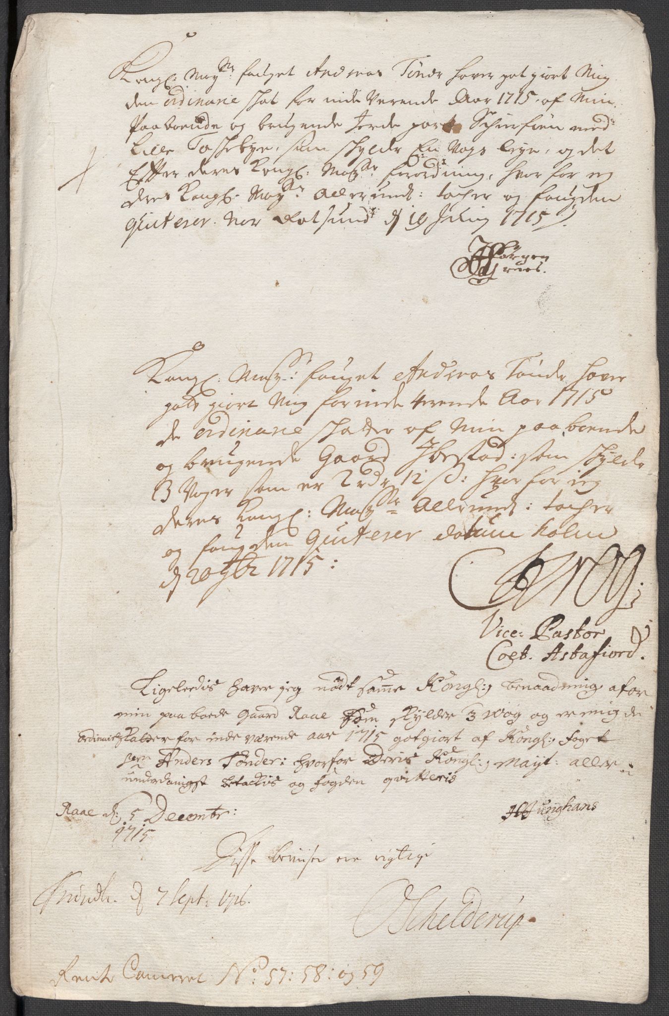 Rentekammeret inntil 1814, Reviderte regnskaper, Fogderegnskap, AV/RA-EA-4092/R68/L4761: Fogderegnskap Senja og Troms, 1715, p. 274