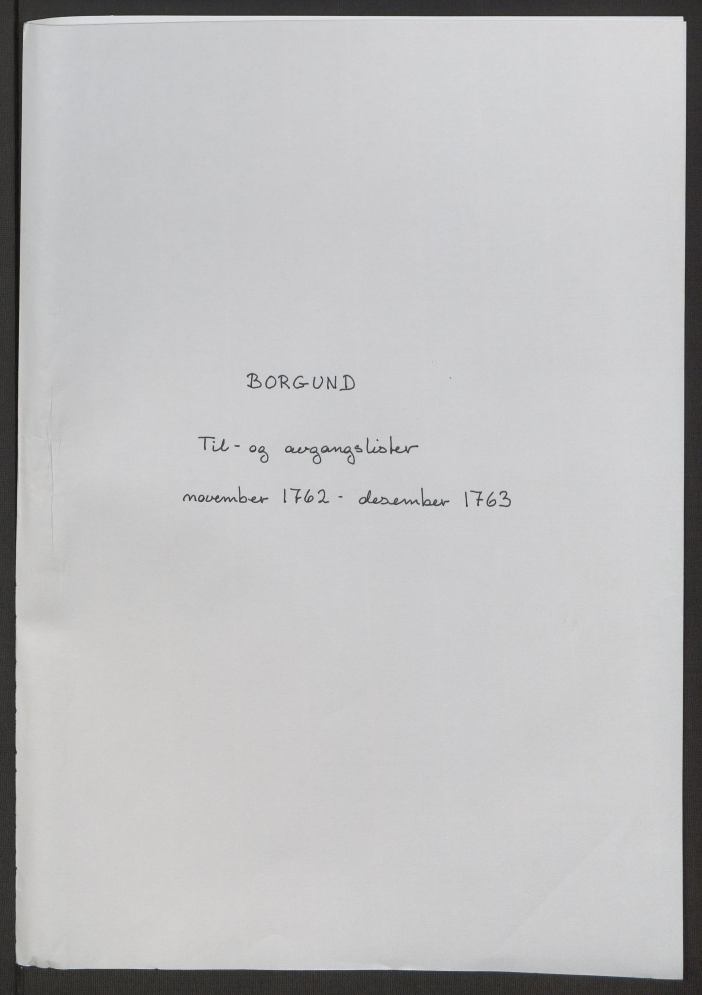 Rentekammeret inntil 1814, Realistisk ordnet avdeling, AV/RA-EA-4070/Ol/L0019: [Gg 10]: Ekstraskatten, 23.09.1762. Sunnmøre, 1762-1763, p. 4