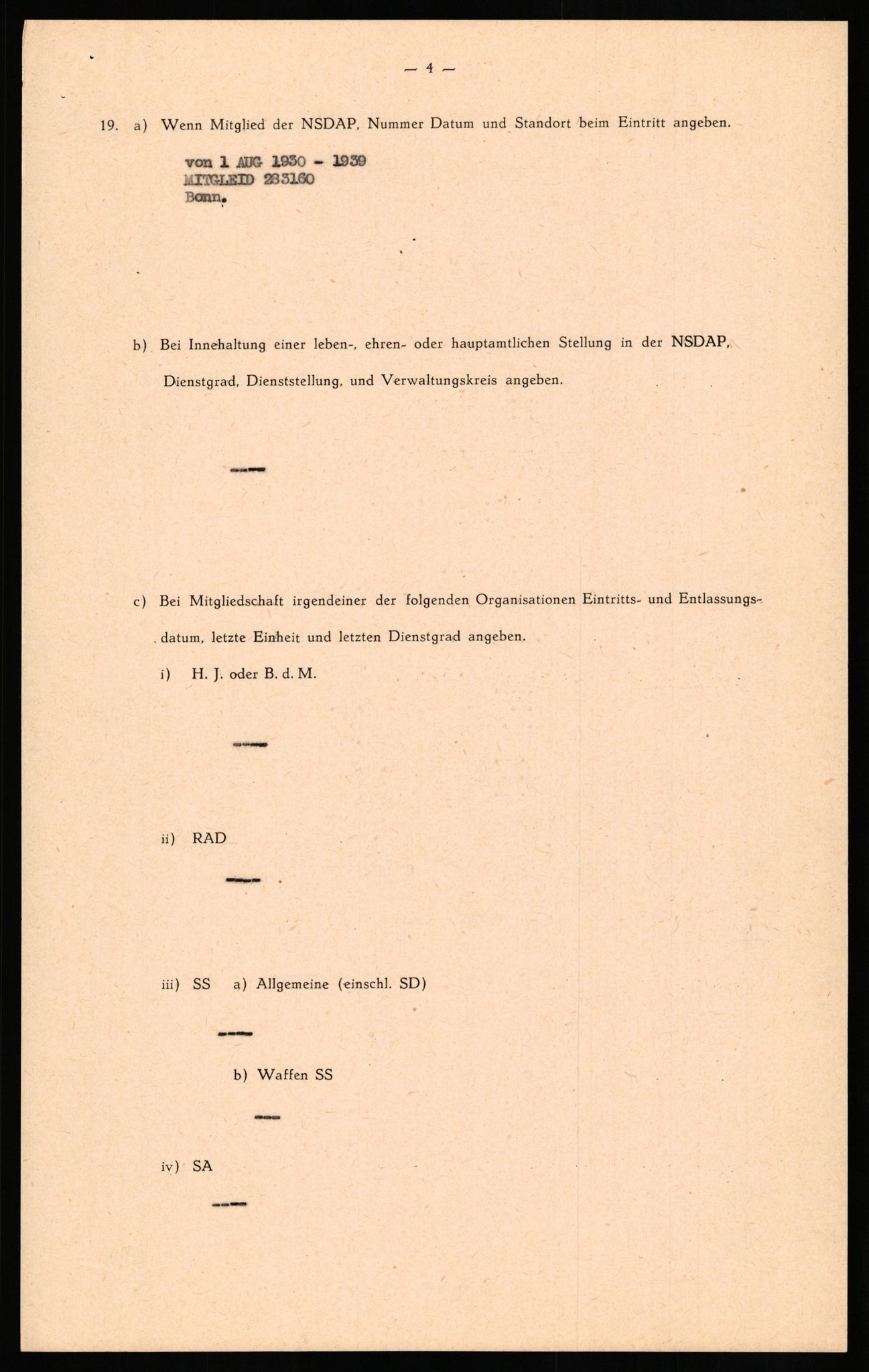 Forsvaret, Forsvarets overkommando II, AV/RA-RAFA-3915/D/Db/L0027: CI Questionaires. Tyske okkupasjonsstyrker i Norge. Tyskere., 1945-1946, p. 390