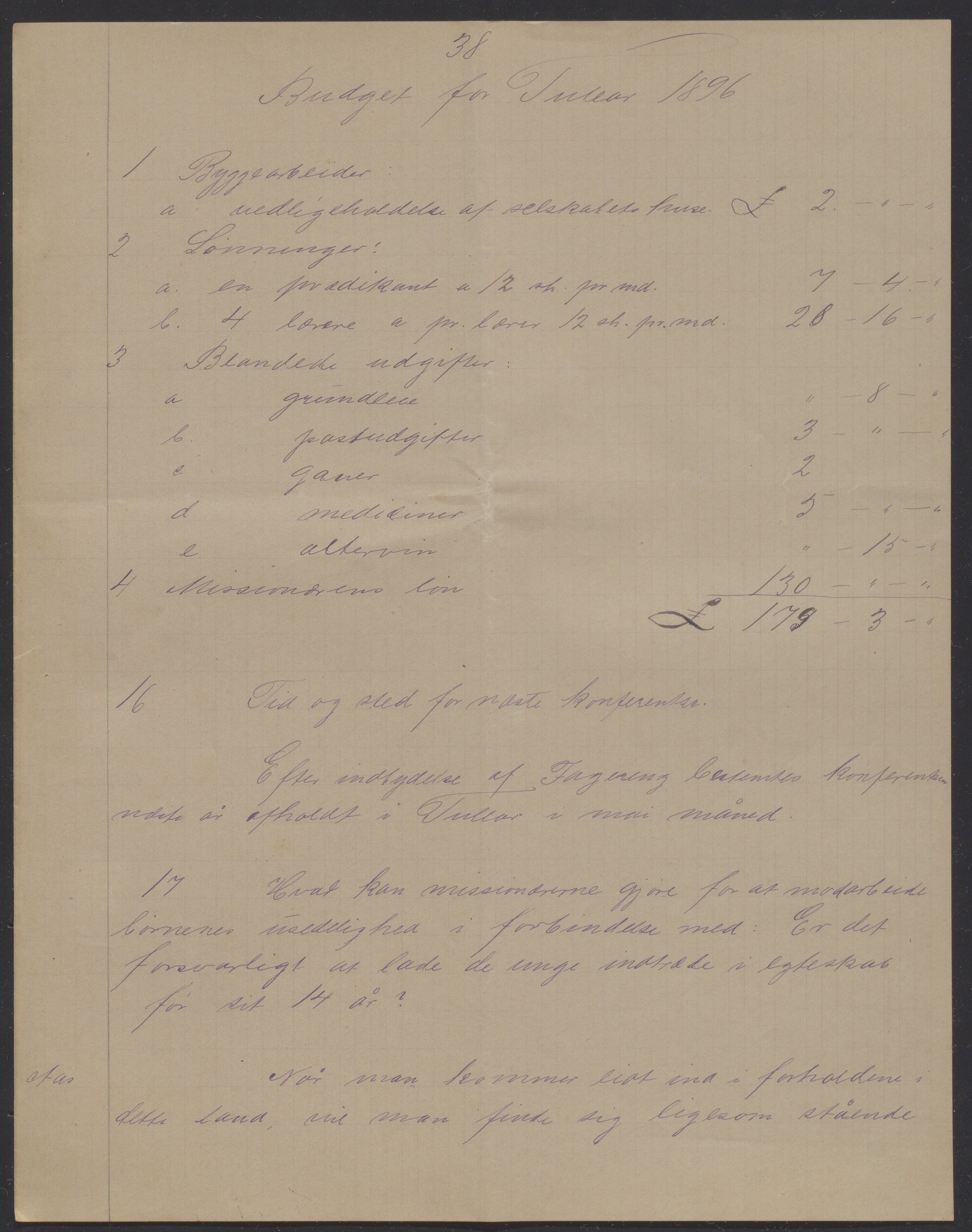 Det Norske Misjonsselskap - hovedadministrasjonen, VID/MA-A-1045/D/Da/Daa/L0040/0011: Konferansereferat og årsberetninger / Konferansereferat fra Vest-Madagaskar., 1895