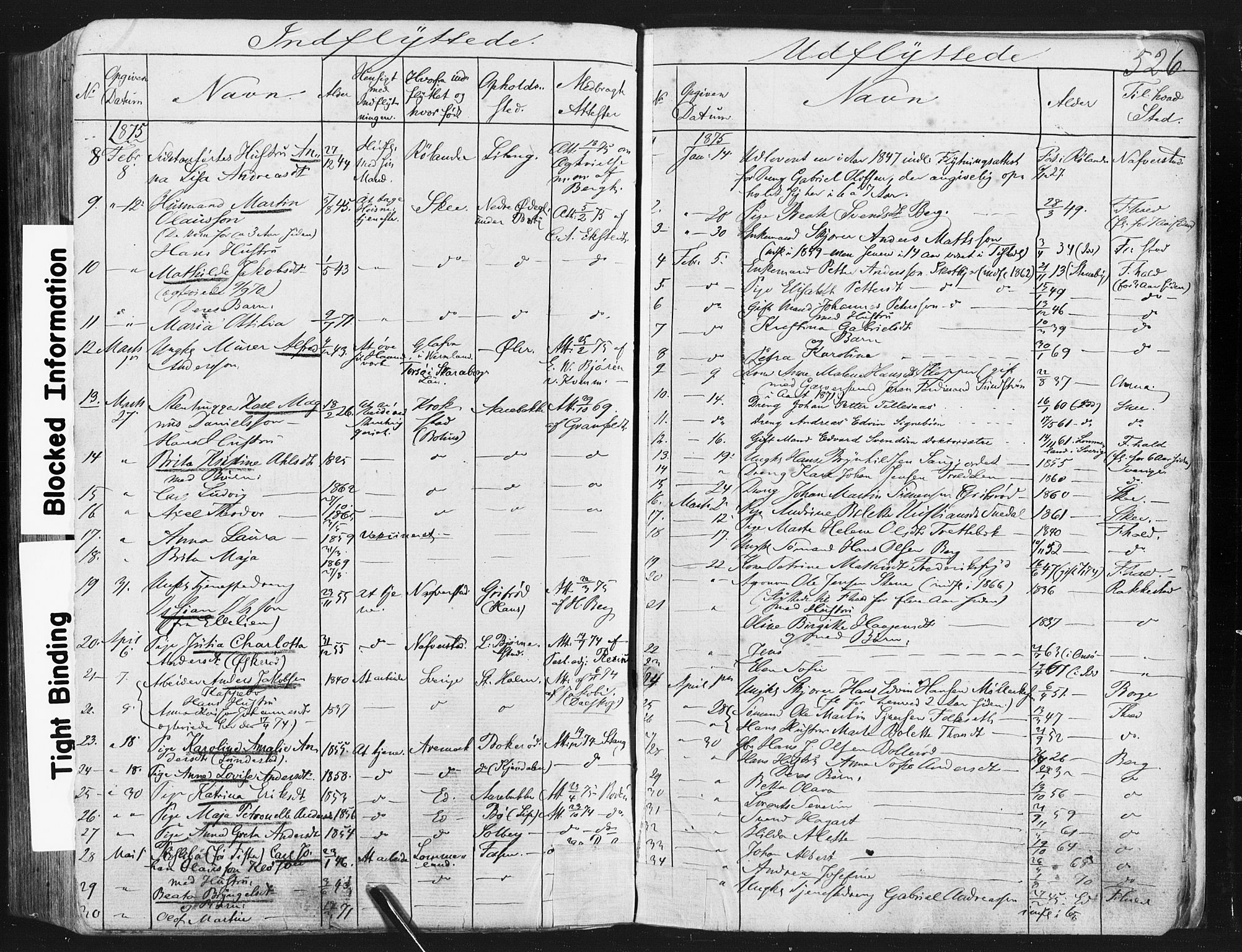 Idd prestekontor Kirkebøker, AV/SAO-A-10911/F/Fc/L0005: Parish register (official) no. III 5, 1861-1877, p. 526