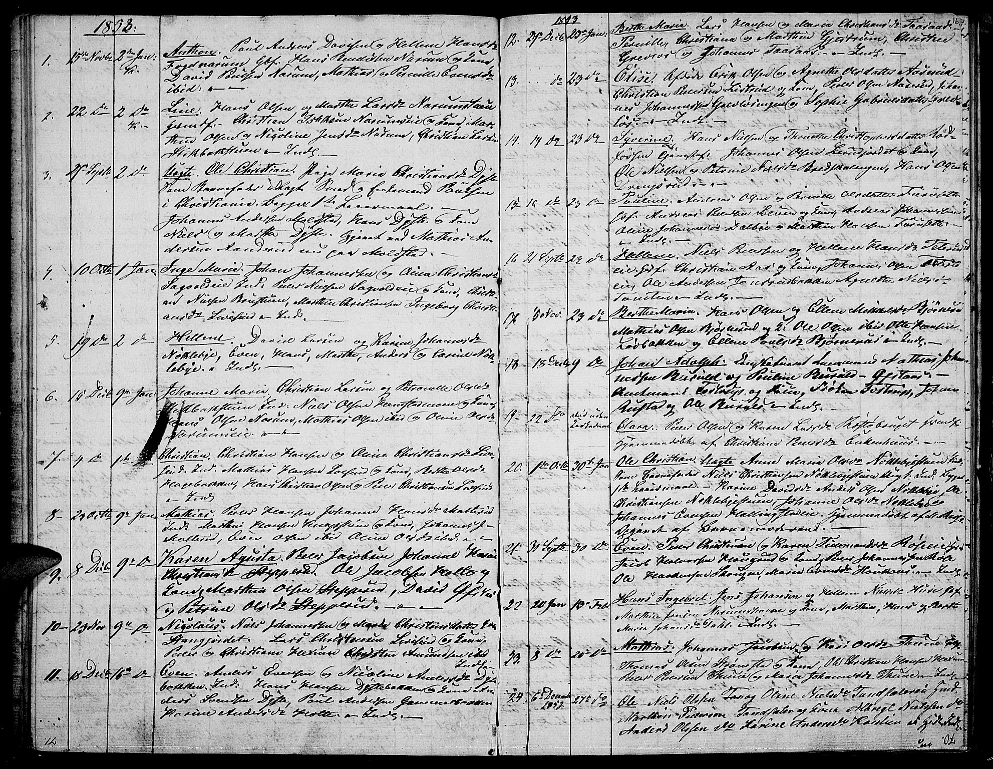 Vestre Toten prestekontor, SAH/PREST-108/H/Ha/Hab/L0004: Parish register (copy) no. 4, 1851-1853, p. 16