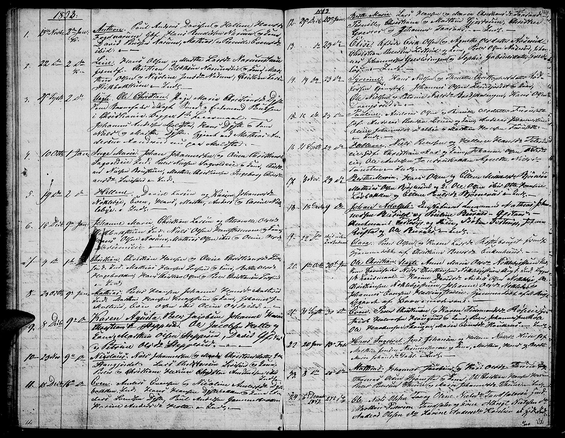 Vestre Toten prestekontor, AV/SAH-PREST-108/H/Ha/Hab/L0004: Parish register (copy) no. 4, 1851-1853, p. 16