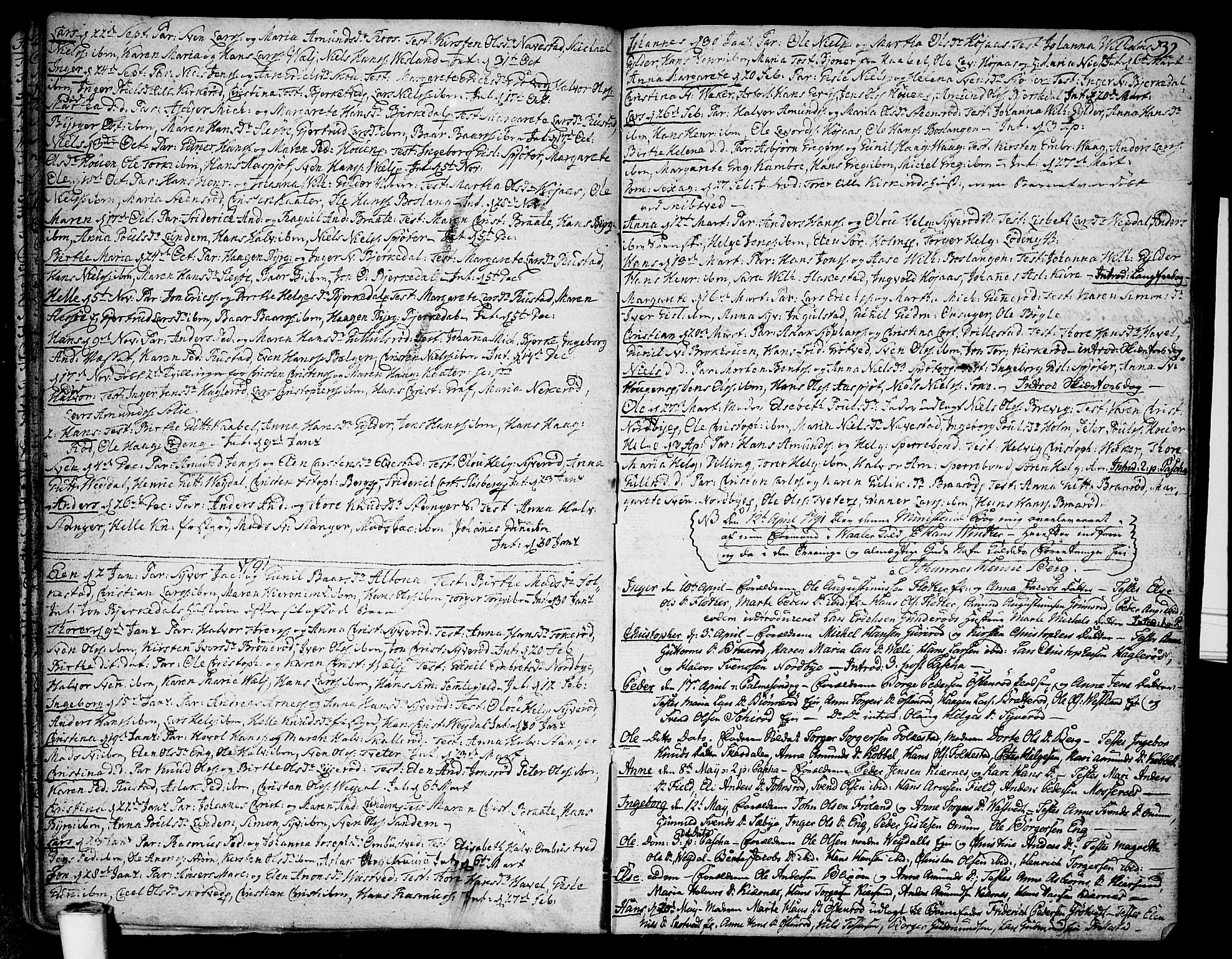 Våler prestekontor Kirkebøker, AV/SAO-A-11083/F/Fa/L0004: Parish register (official) no. I 4, 1771-1815, p. 32