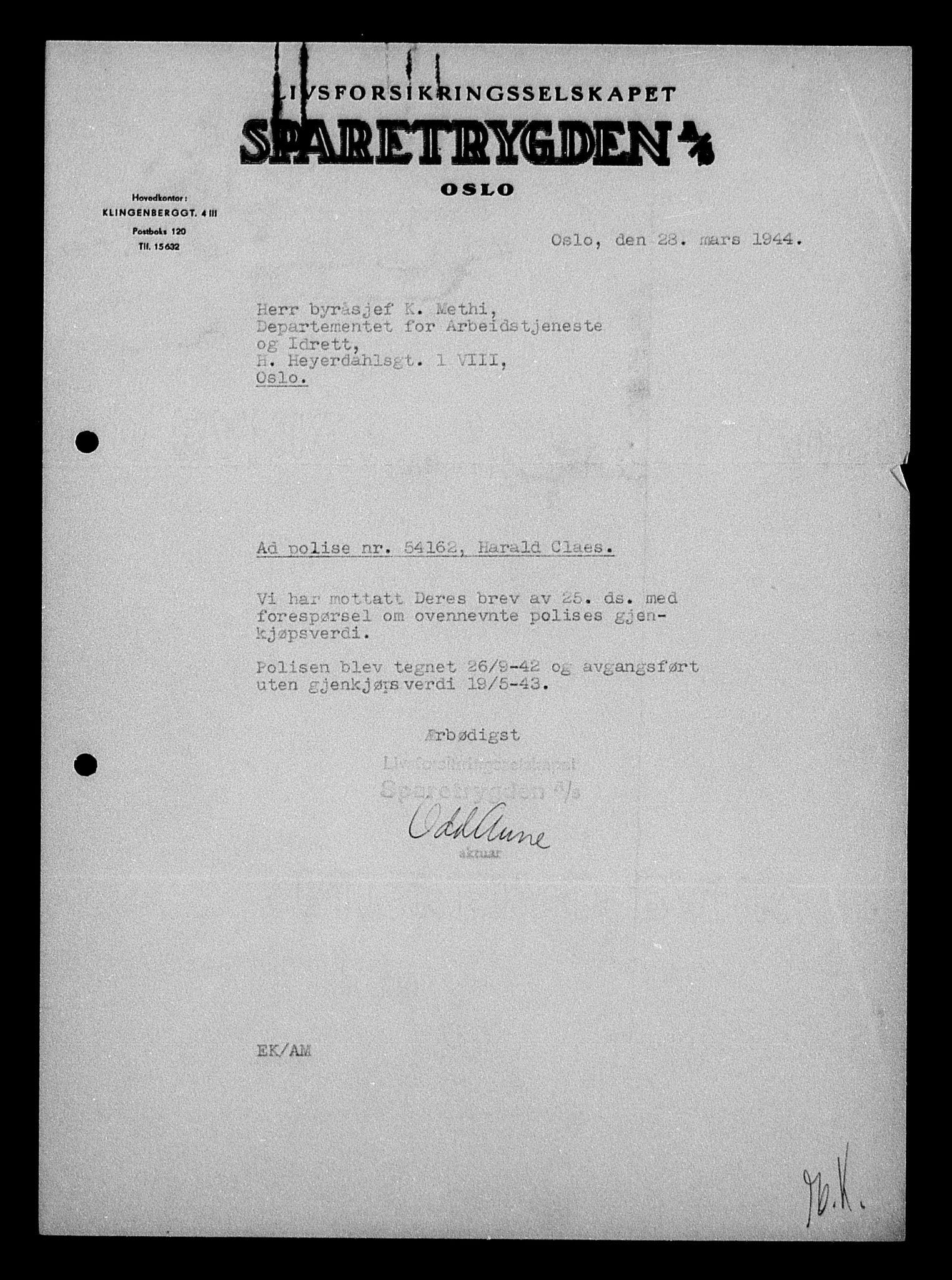 Justisdepartementet, Tilbakeføringskontoret for inndratte formuer, AV/RA-S-1564/H/Hc/Hcc/L0928: --, 1945-1947, p. 301