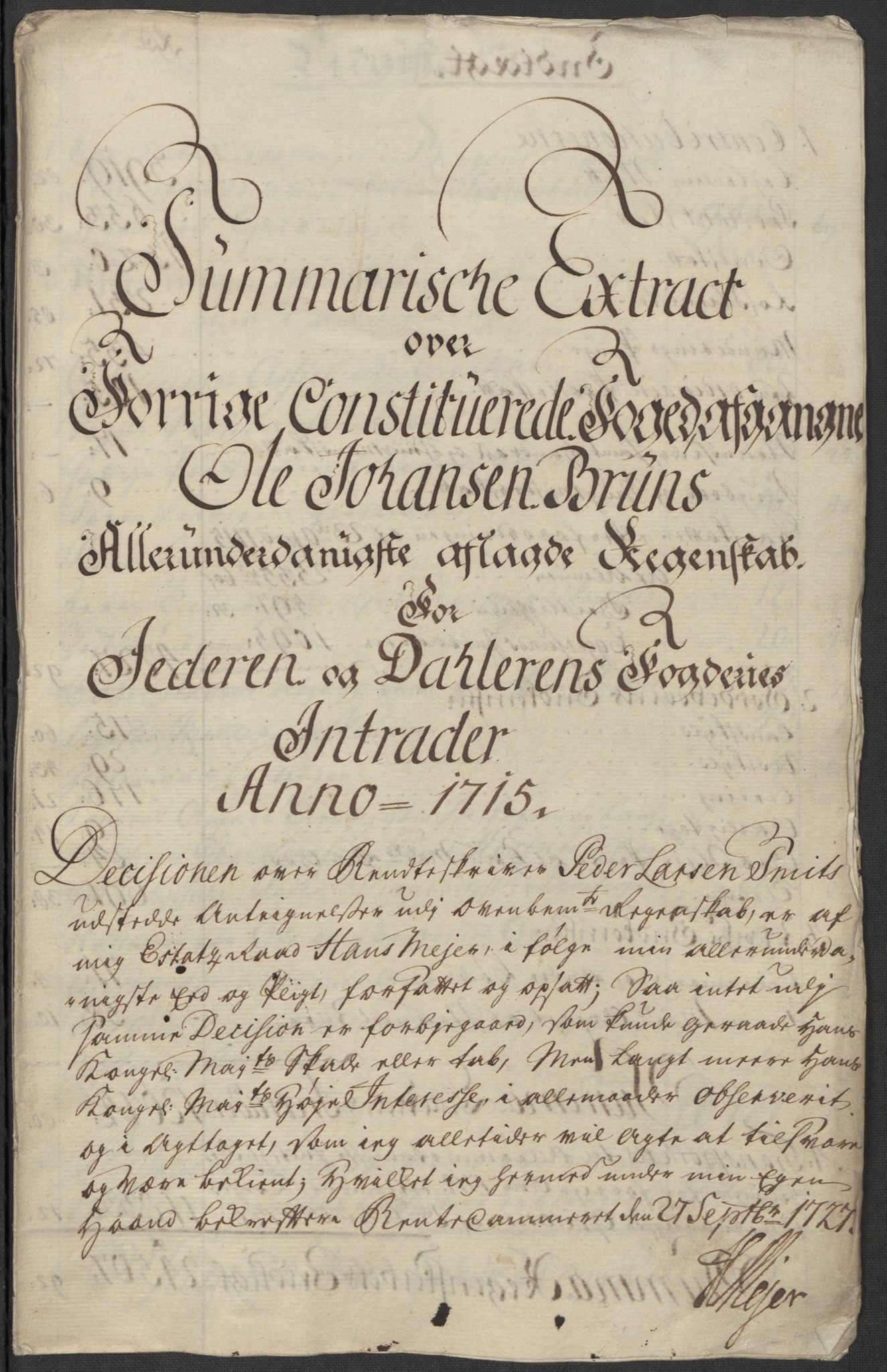 Rentekammeret inntil 1814, Reviderte regnskaper, Fogderegnskap, AV/RA-EA-4092/R46/L2740: Fogderegnskap Jæren og Dalane, 1715-1716, p. 18