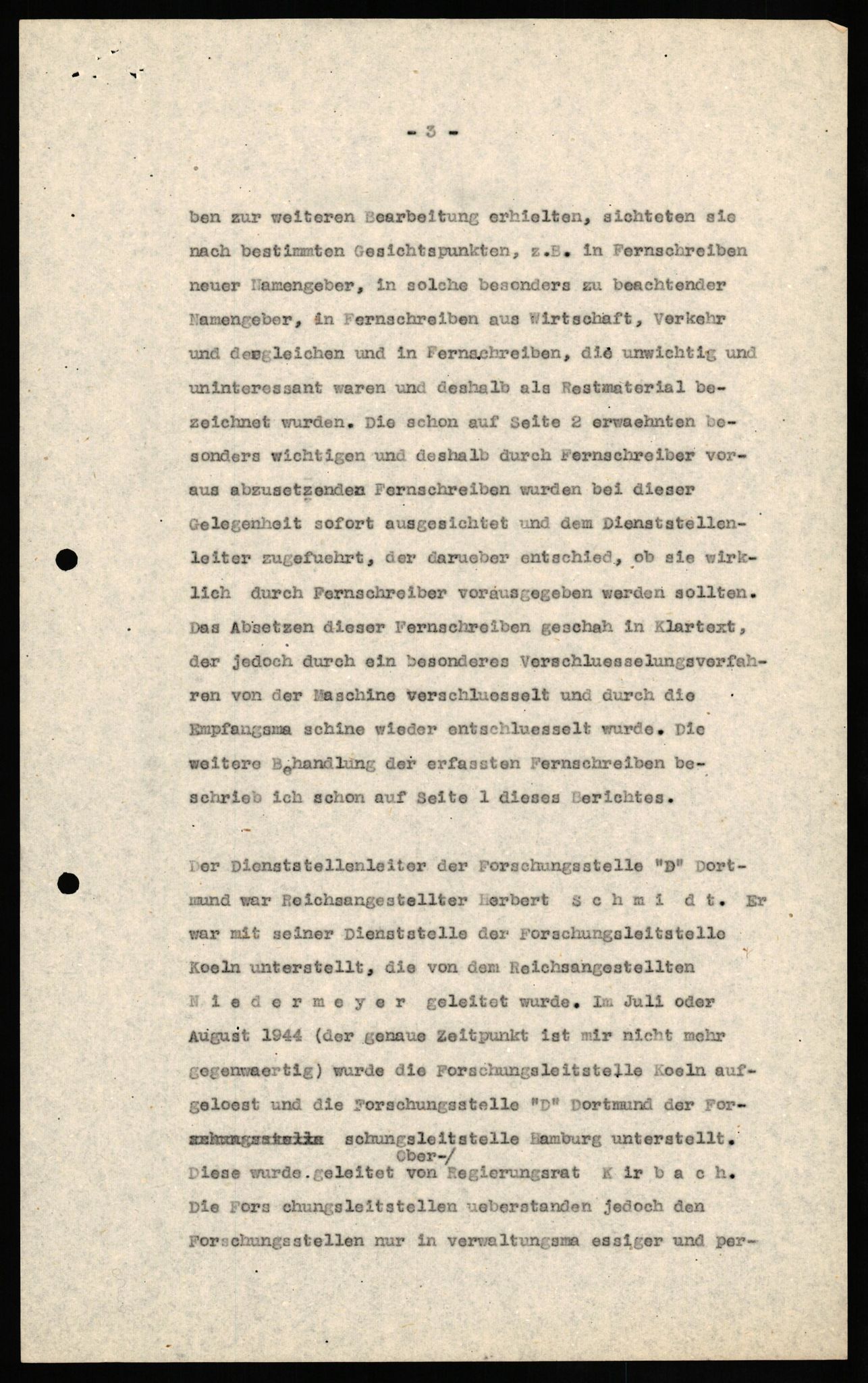 Forsvaret, Forsvarets overkommando II, AV/RA-RAFA-3915/D/Db/L0024: CI Questionaires. Tyske okkupasjonsstyrker i Norge. Tyskere., 1945-1946, p. 425