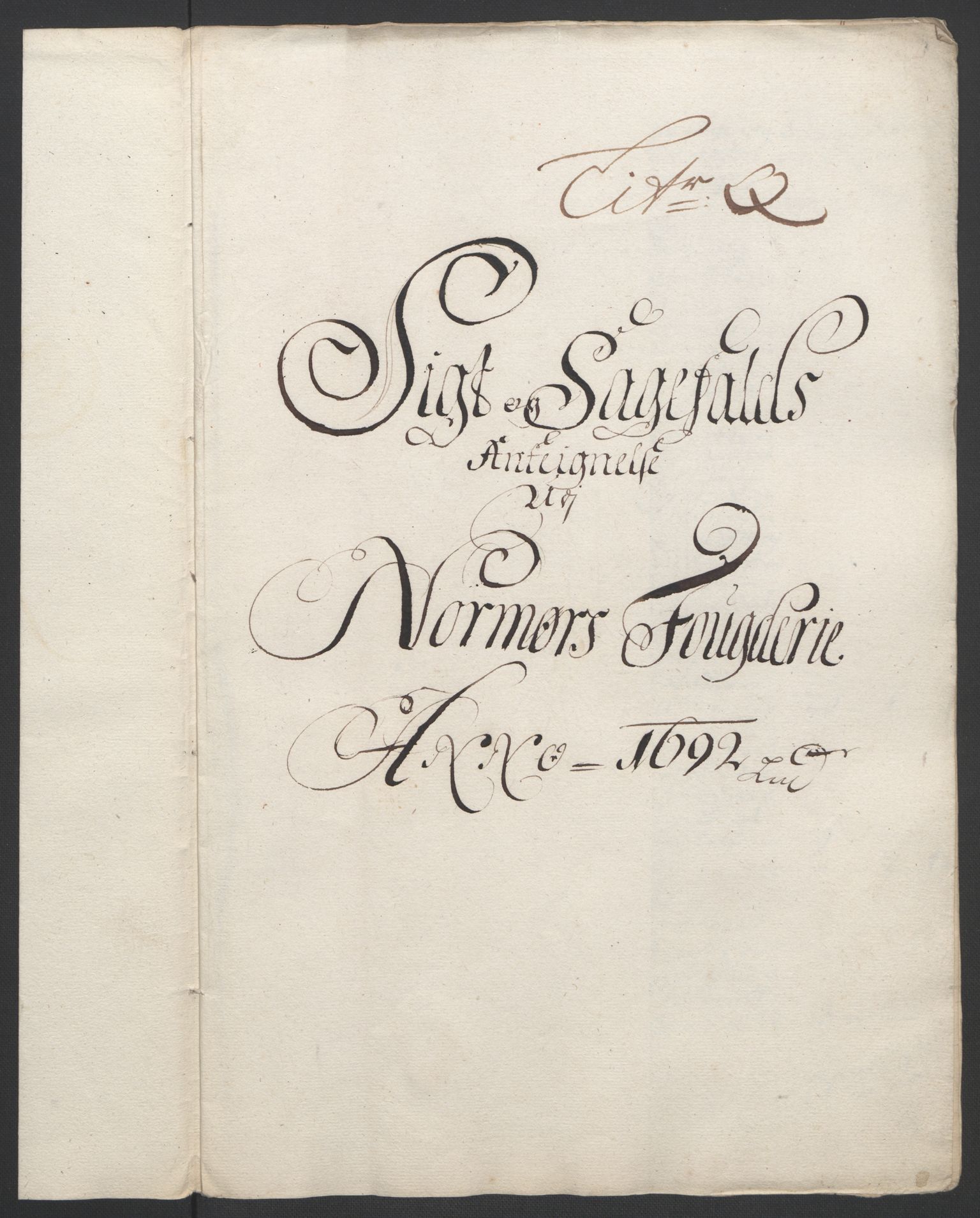 Rentekammeret inntil 1814, Reviderte regnskaper, Fogderegnskap, AV/RA-EA-4092/R56/L3735: Fogderegnskap Nordmøre, 1692-1693, p. 171