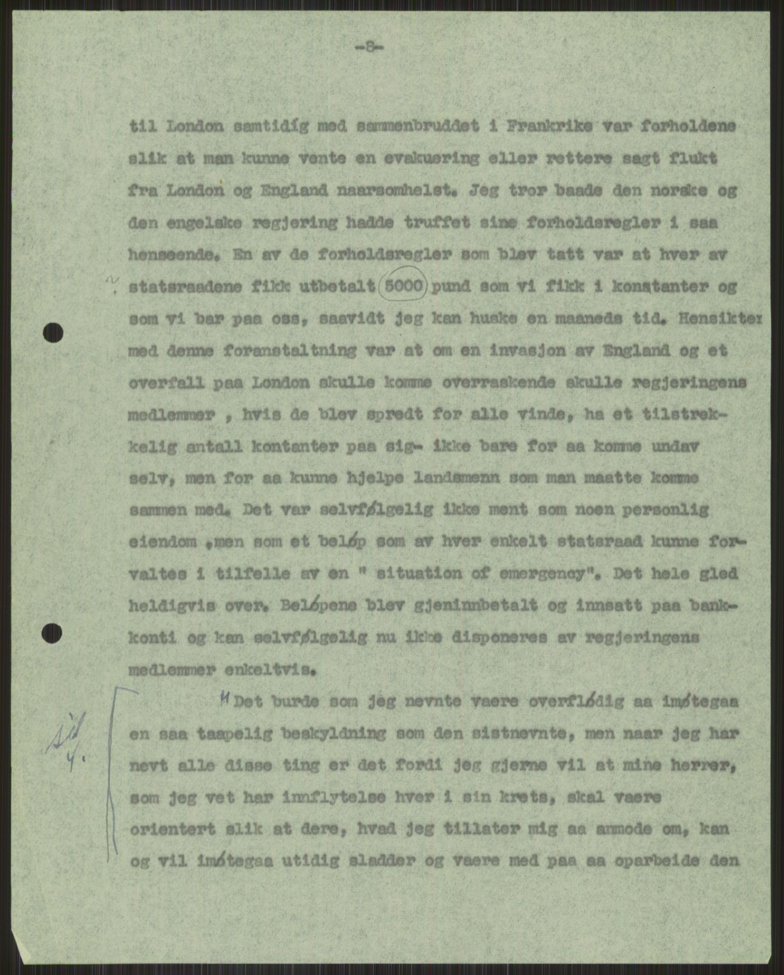 Lie, Trygve, AV/RA-PA-1407/D/L0006: Blandet og privat korrespondanse., 1941-1960, p. 457