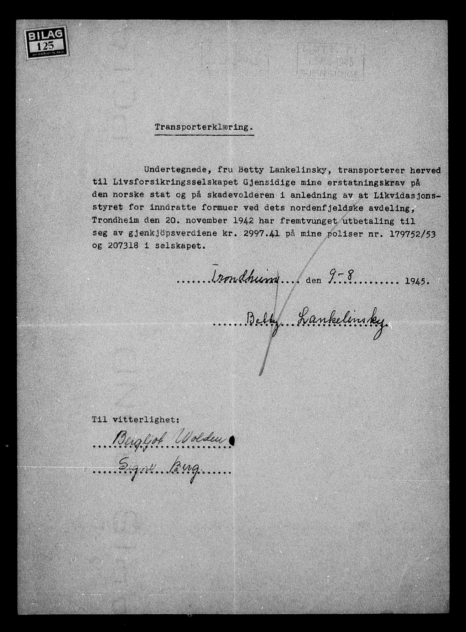 Justisdepartementet, Tilbakeføringskontoret for inndratte formuer, AV/RA-S-1564/H/Hc/Hca/L0902: --, 1945-1947, p. 628