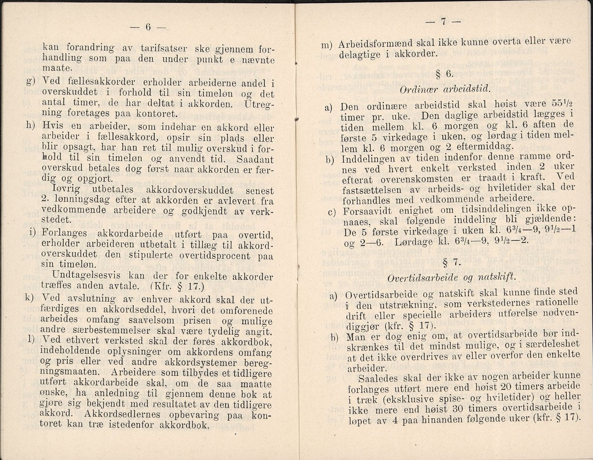 Norsk jern- og metallarbeiderforbund, AAB/ARK-1659/O/L0001/0003: Verkstedsoverenskomsten / Verkstedsoverenskomsten, 1911