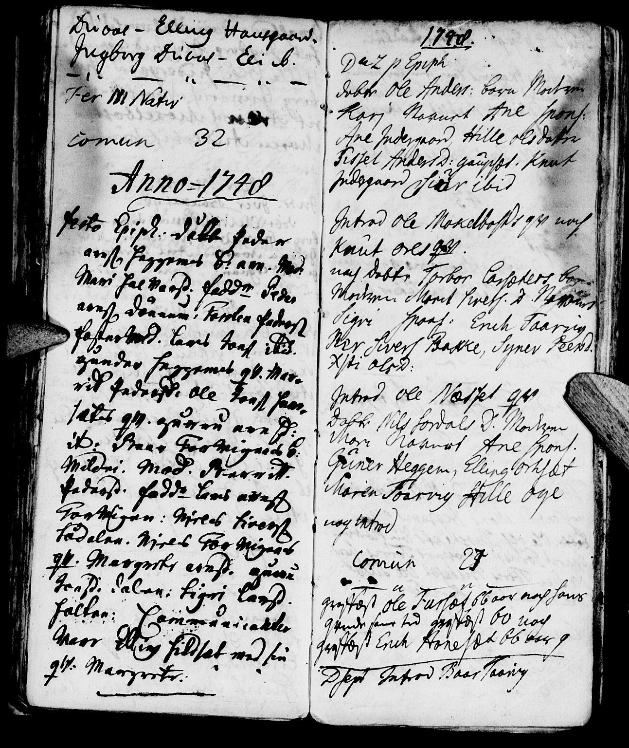 Ministerialprotokoller, klokkerbøker og fødselsregistre - Møre og Romsdal, AV/SAT-A-1454/584/L0964: Parish register (official) no. 584A04, 1732-1754