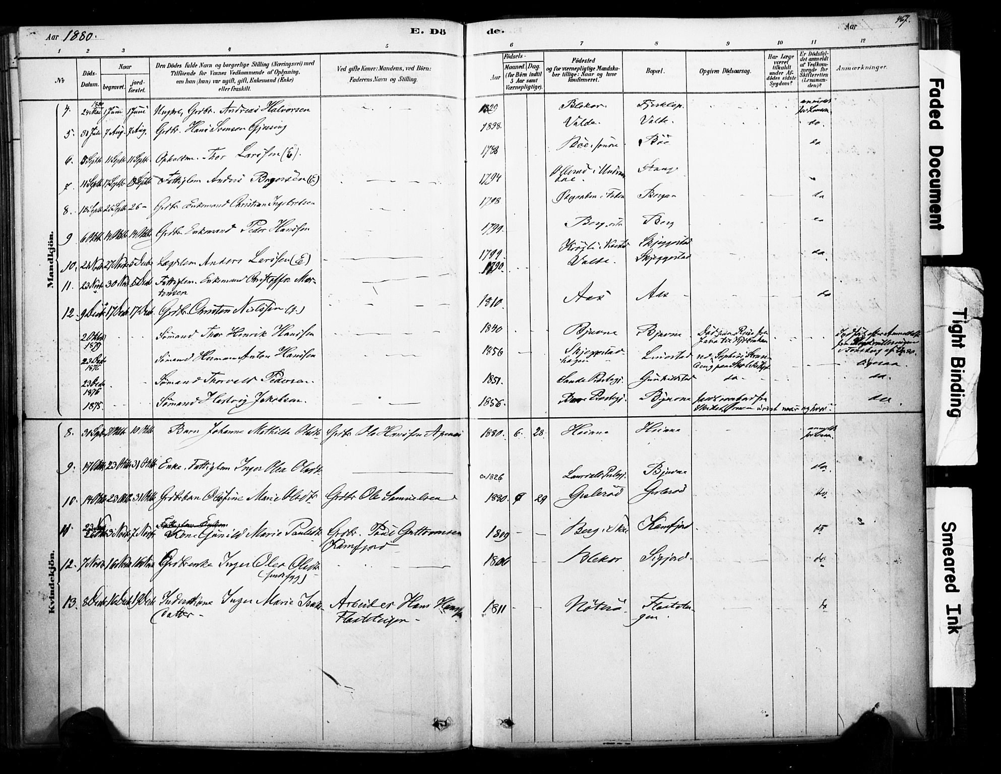 Ramnes kirkebøker, AV/SAKO-A-314/F/Fa/L0007: Parish register (official) no. I 7, 1878-1895, p. 466-467