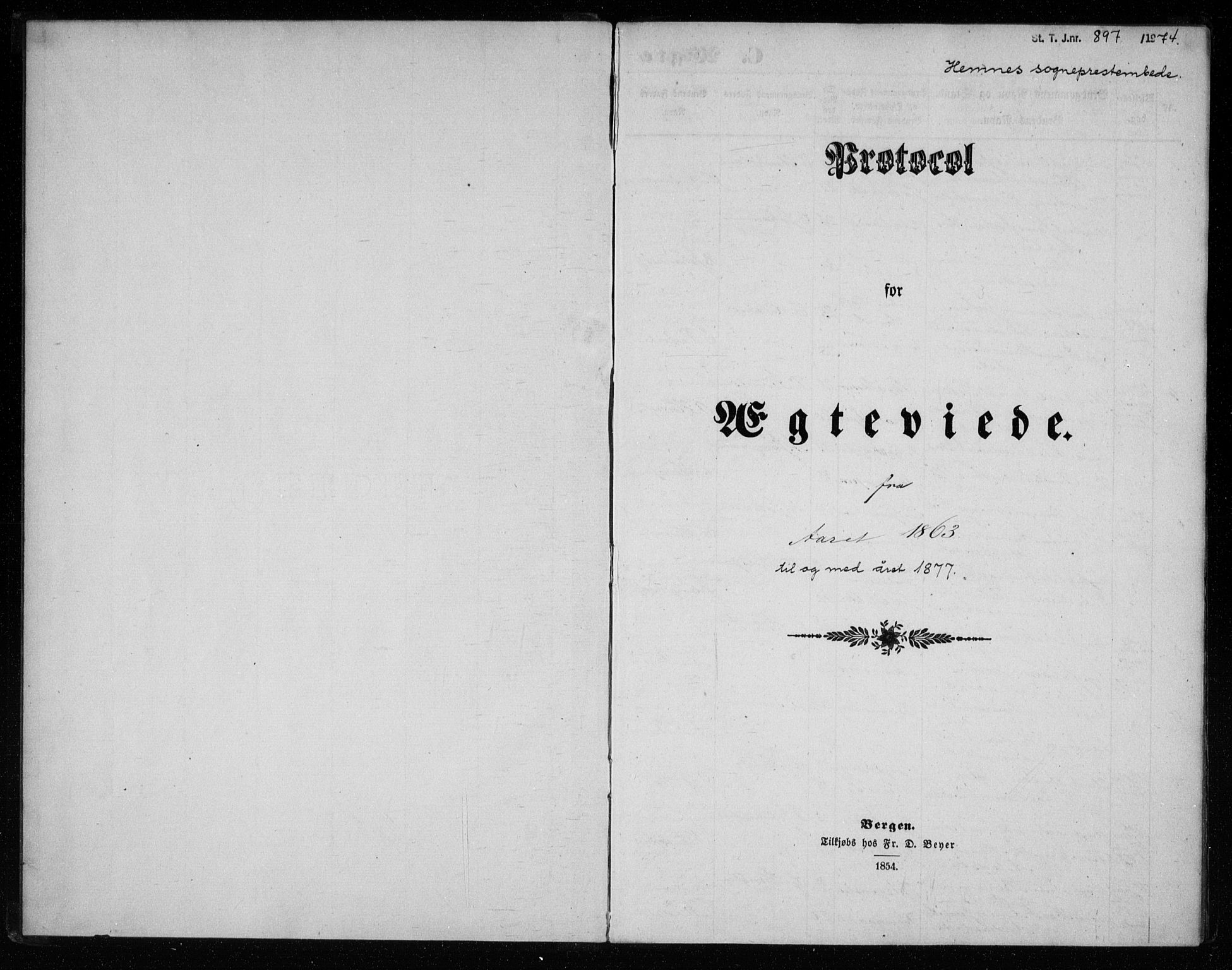Ministerialprotokoller, klokkerbøker og fødselsregistre - Nordland, SAT/A-1459/825/L0358: Parish register (official) no. 825A12, 1863-1878