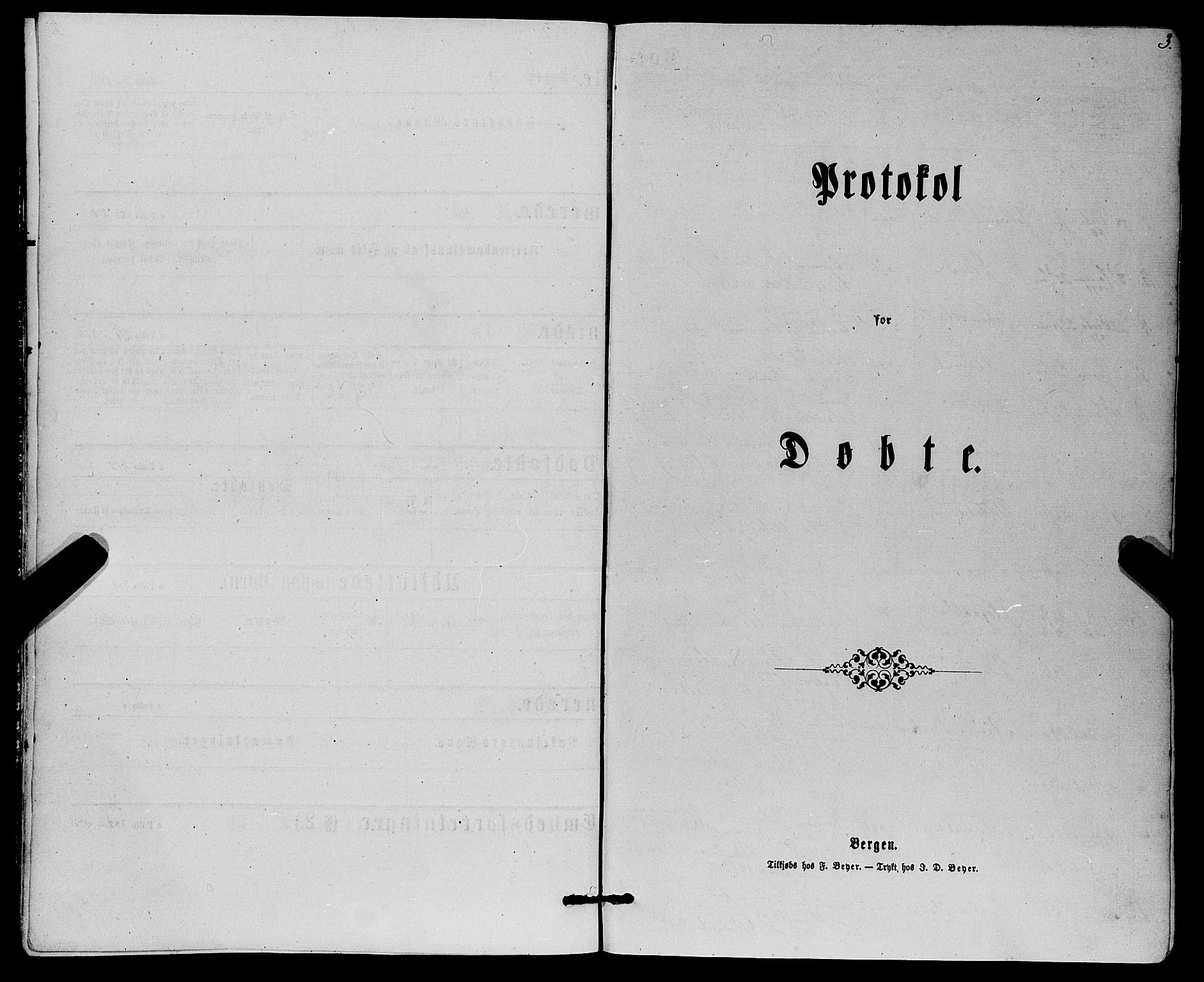 Haus sokneprestembete, SAB/A-75601/H/Haa: Parish register (official) no. A 18, 1871-1877, p. 3