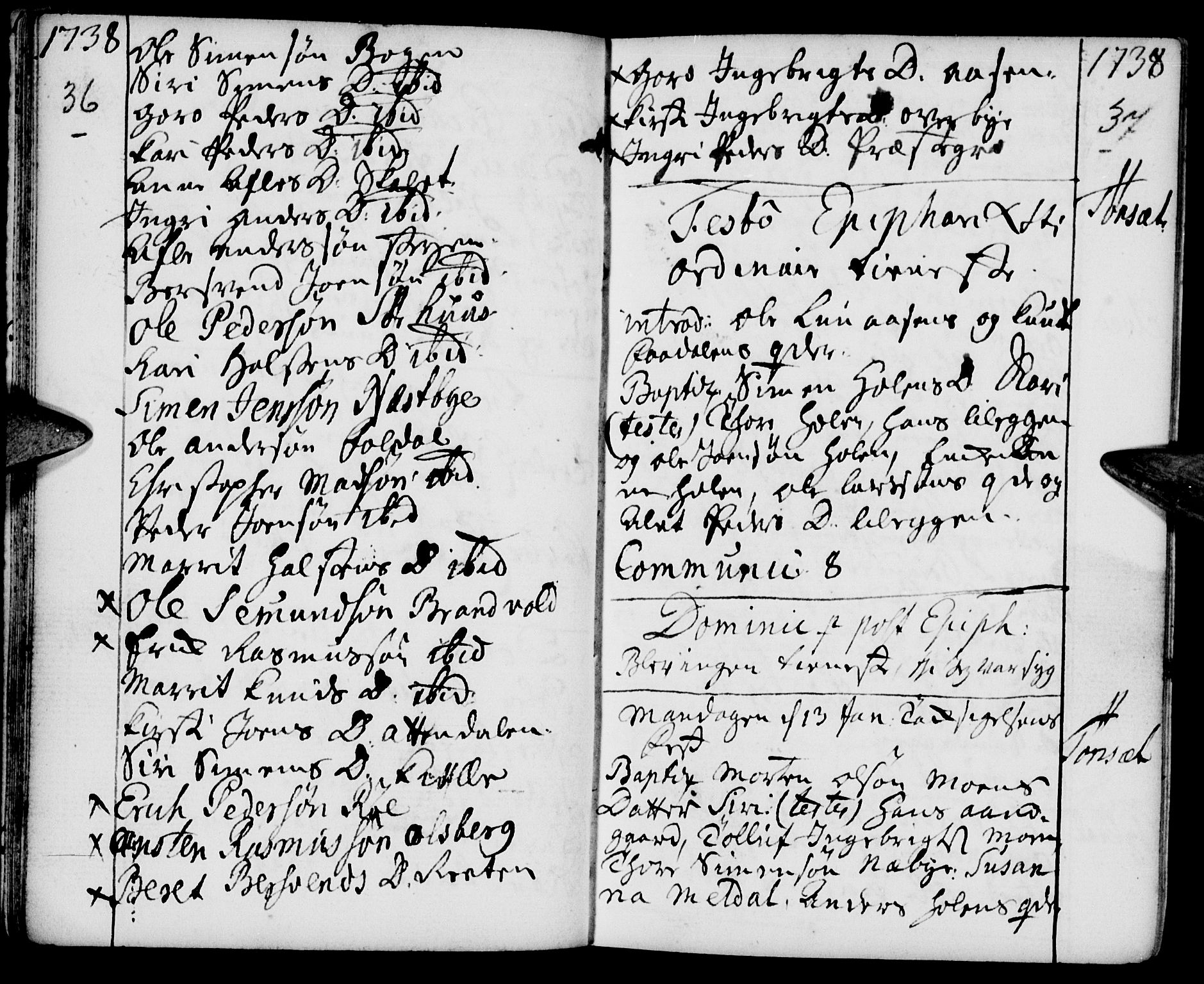 Tynset prestekontor, AV/SAH-PREST-058/H/Ha/Haa/L0002: Parish register (official) no. 2, 1737-1767, p. 36-37