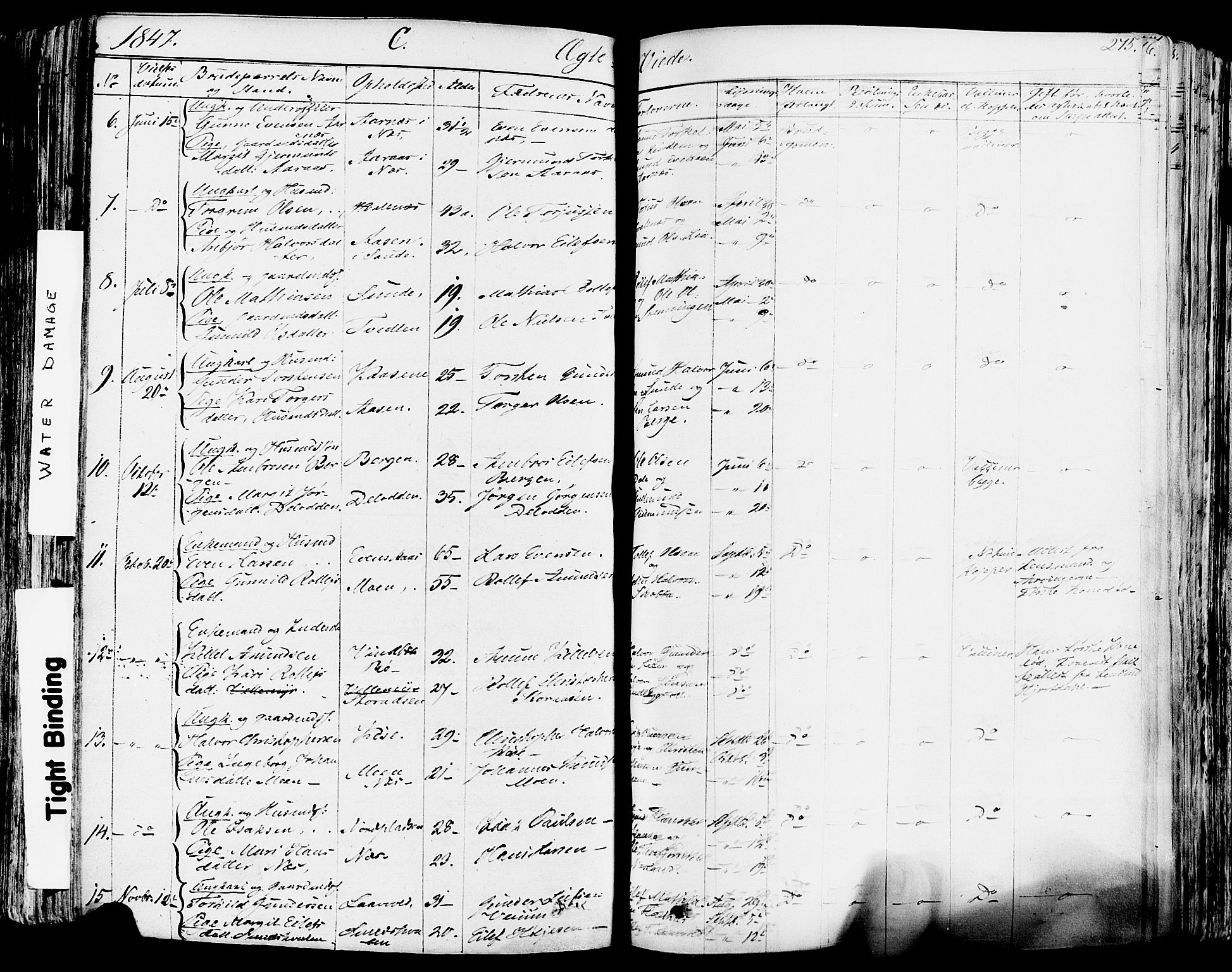 Sauherad kirkebøker, AV/SAKO-A-298/F/Fa/L0006: Parish register (official) no. I 6, 1827-1850, p. 275